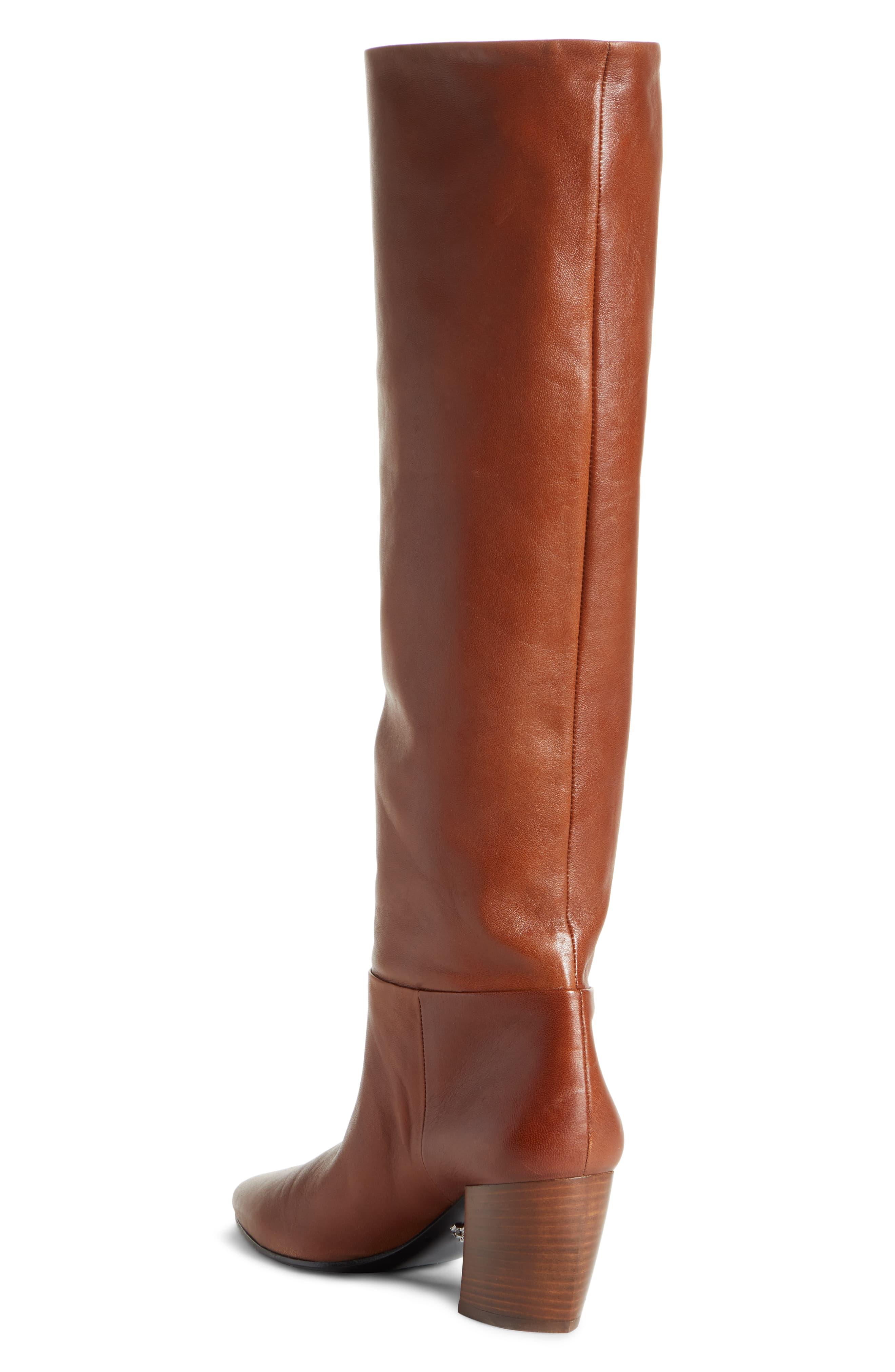 prada stretch leather tall boots