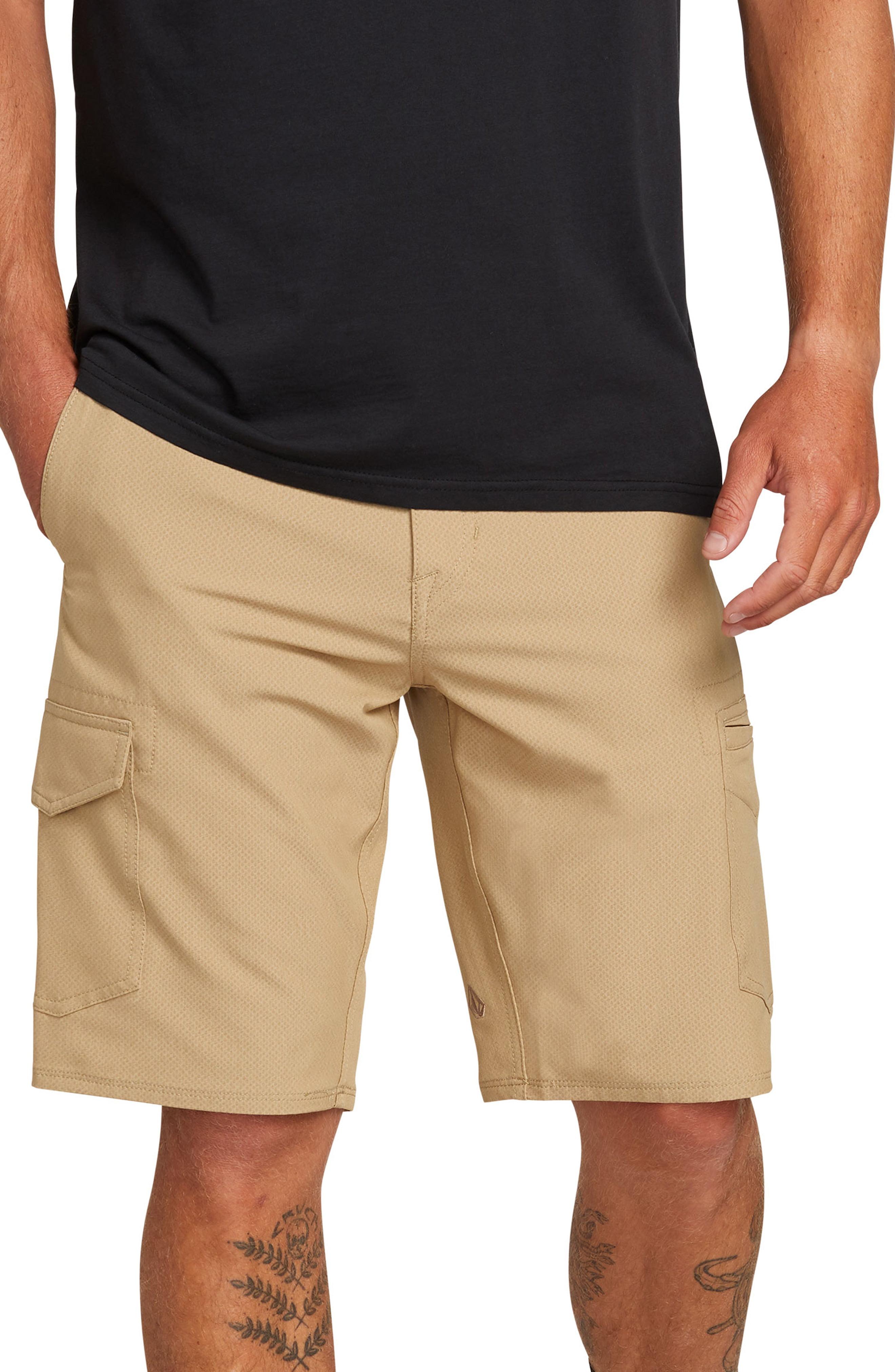 Lyst Surf N' Turf Dry Hybrid Cargo Shorts in Natural for Men
