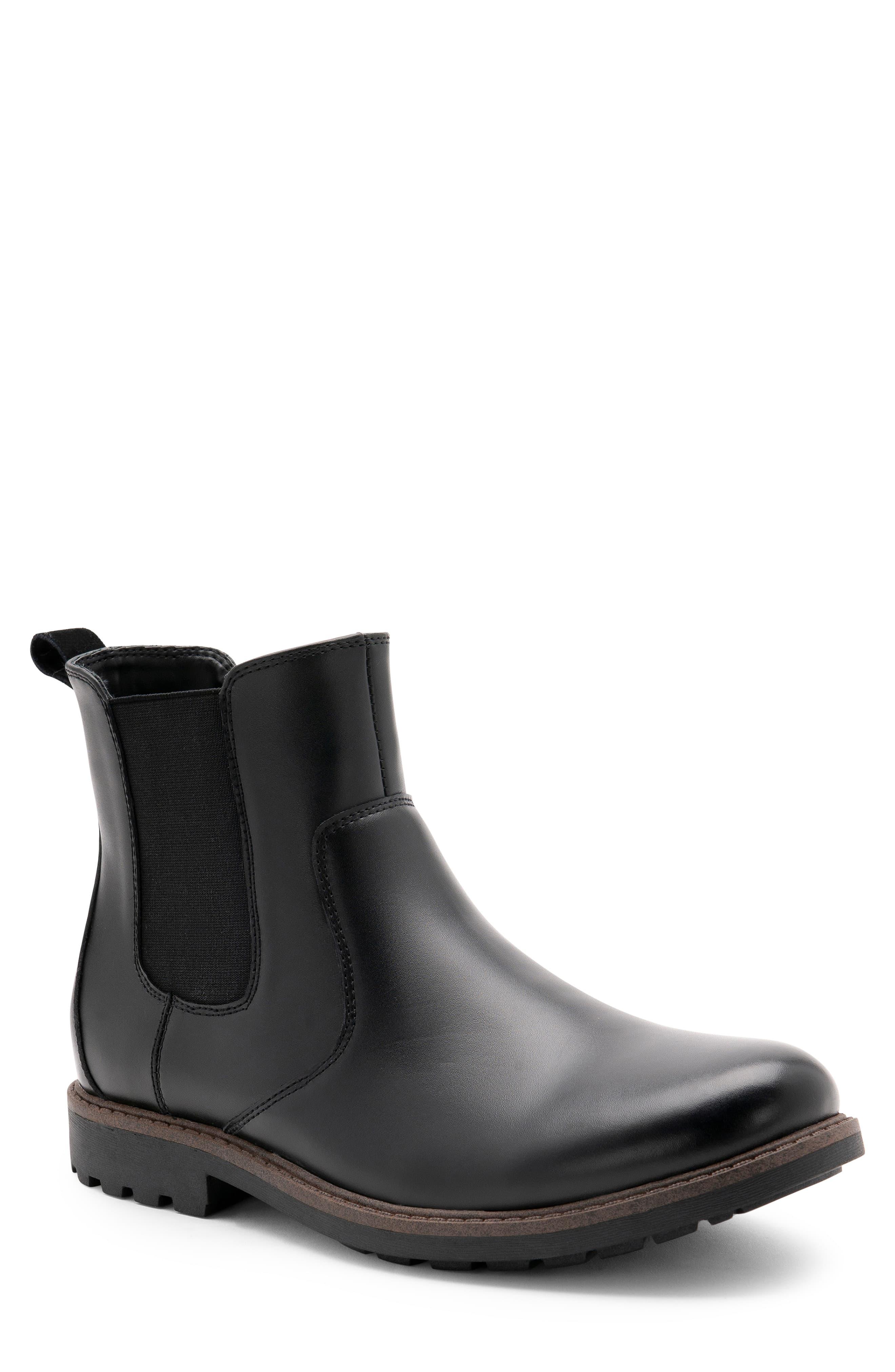 blondo roman waterproof leather chelsea boots