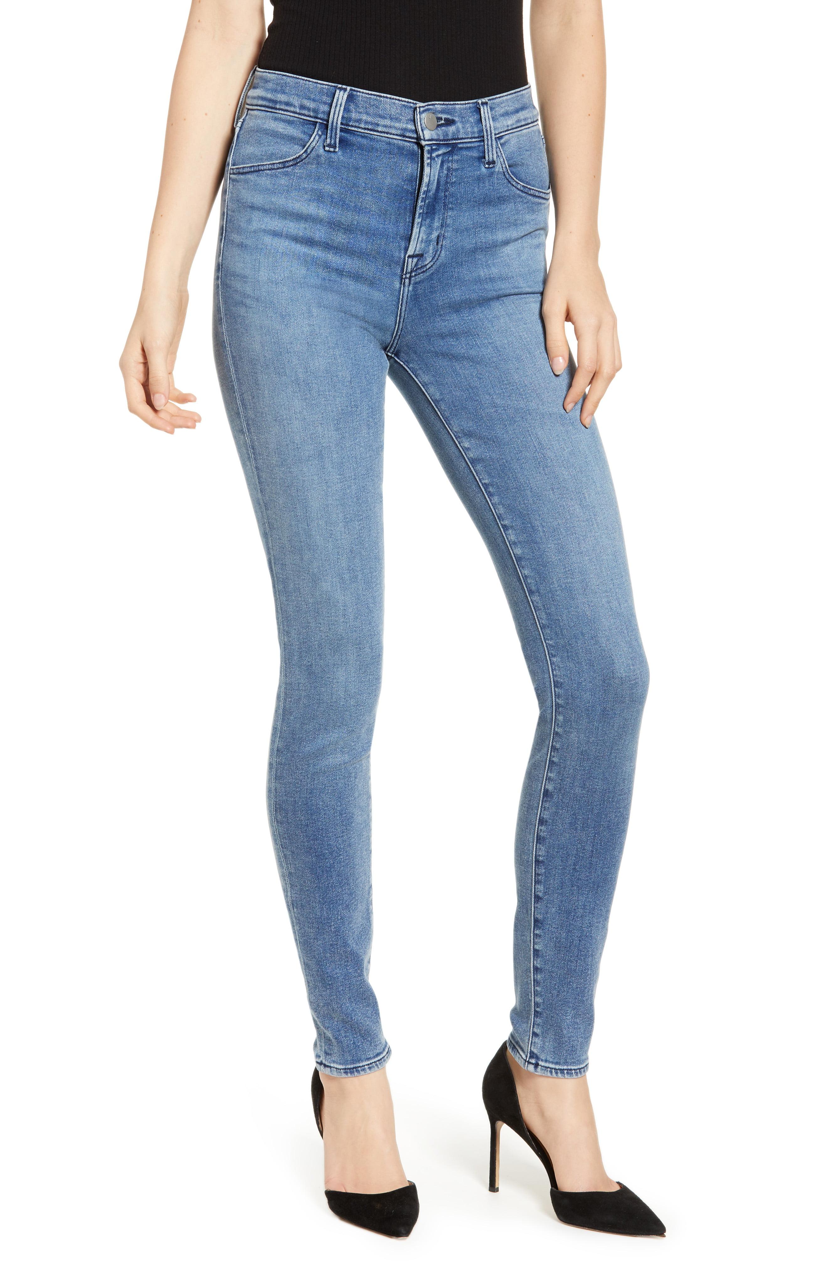J Brand Maria High Waist Skinny Jeans in Blue - Lyst