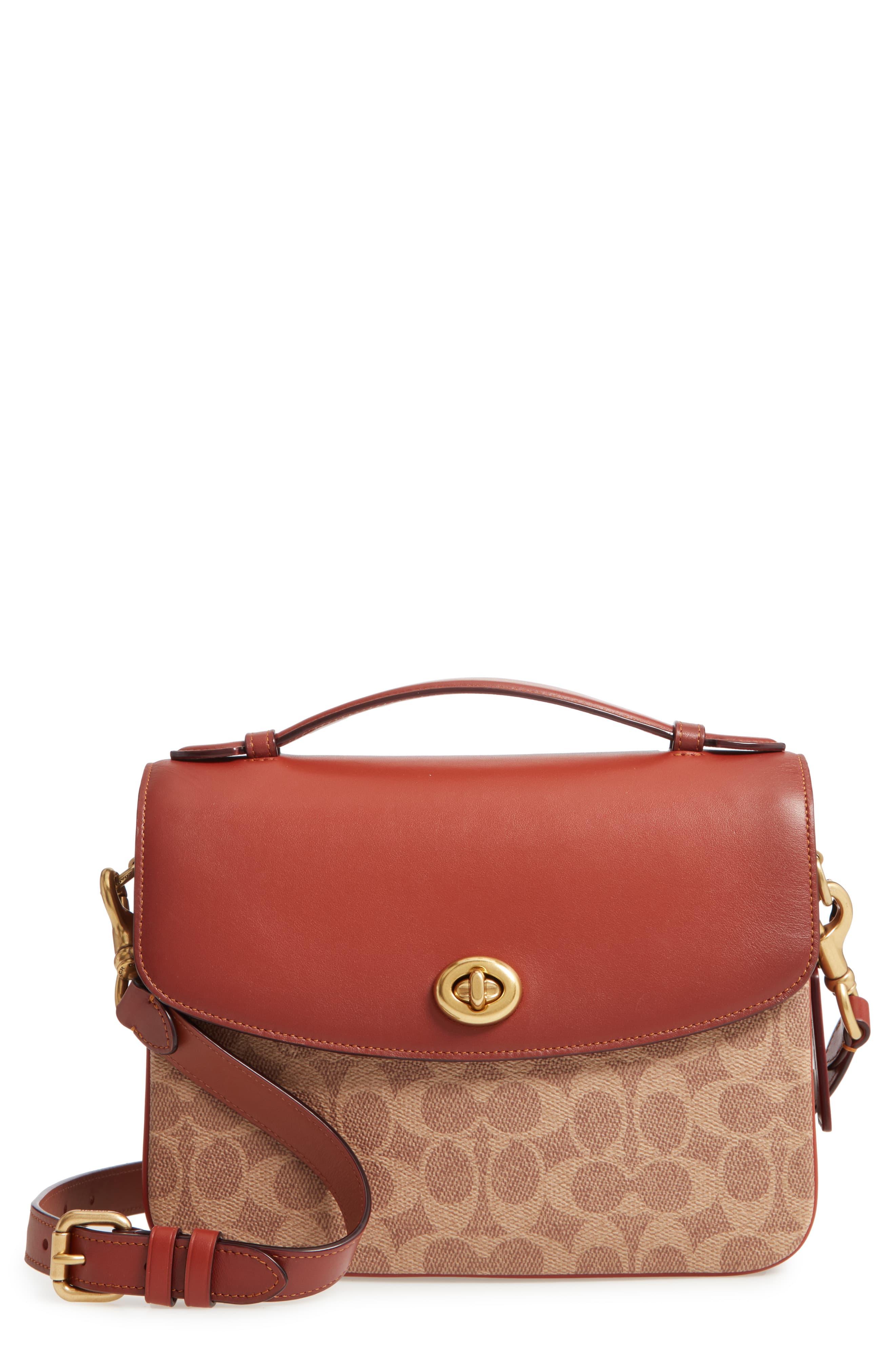 COACH Chaise Signature Canvas & Leather Crossbody Bag - Lyst