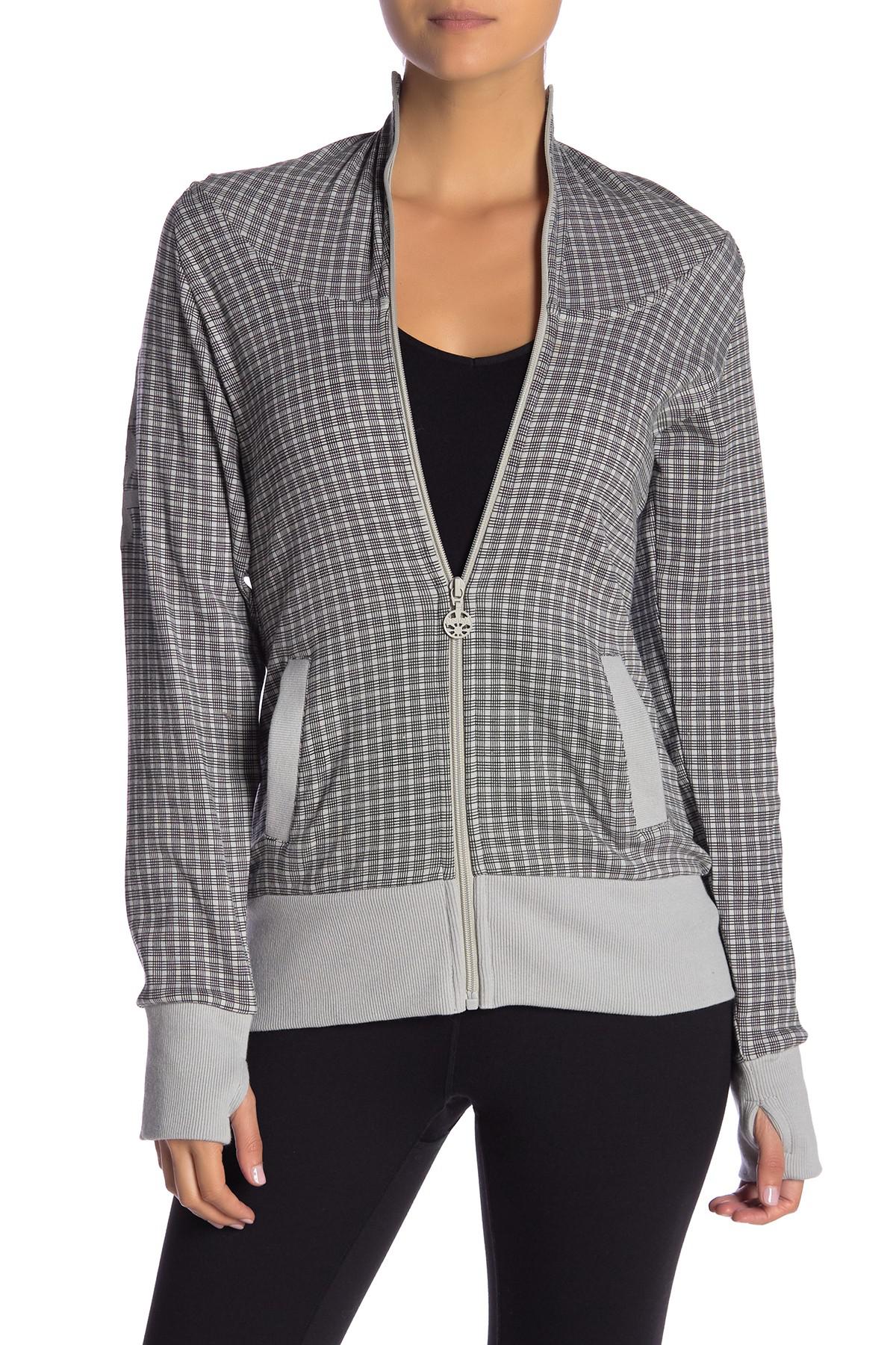 Bench Nine Hole Track Jacket In Gray Lyst