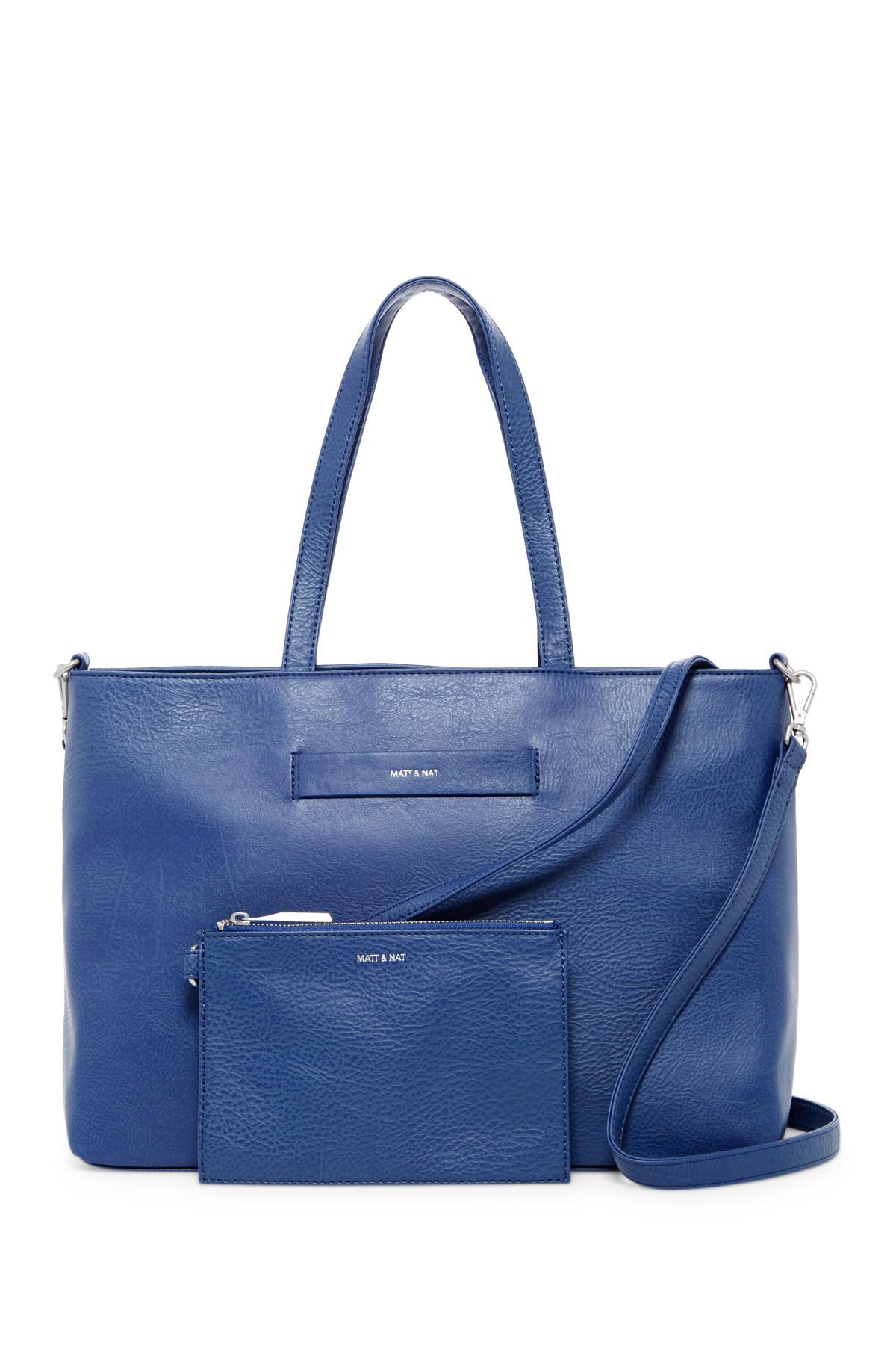 matt and nat blue bag