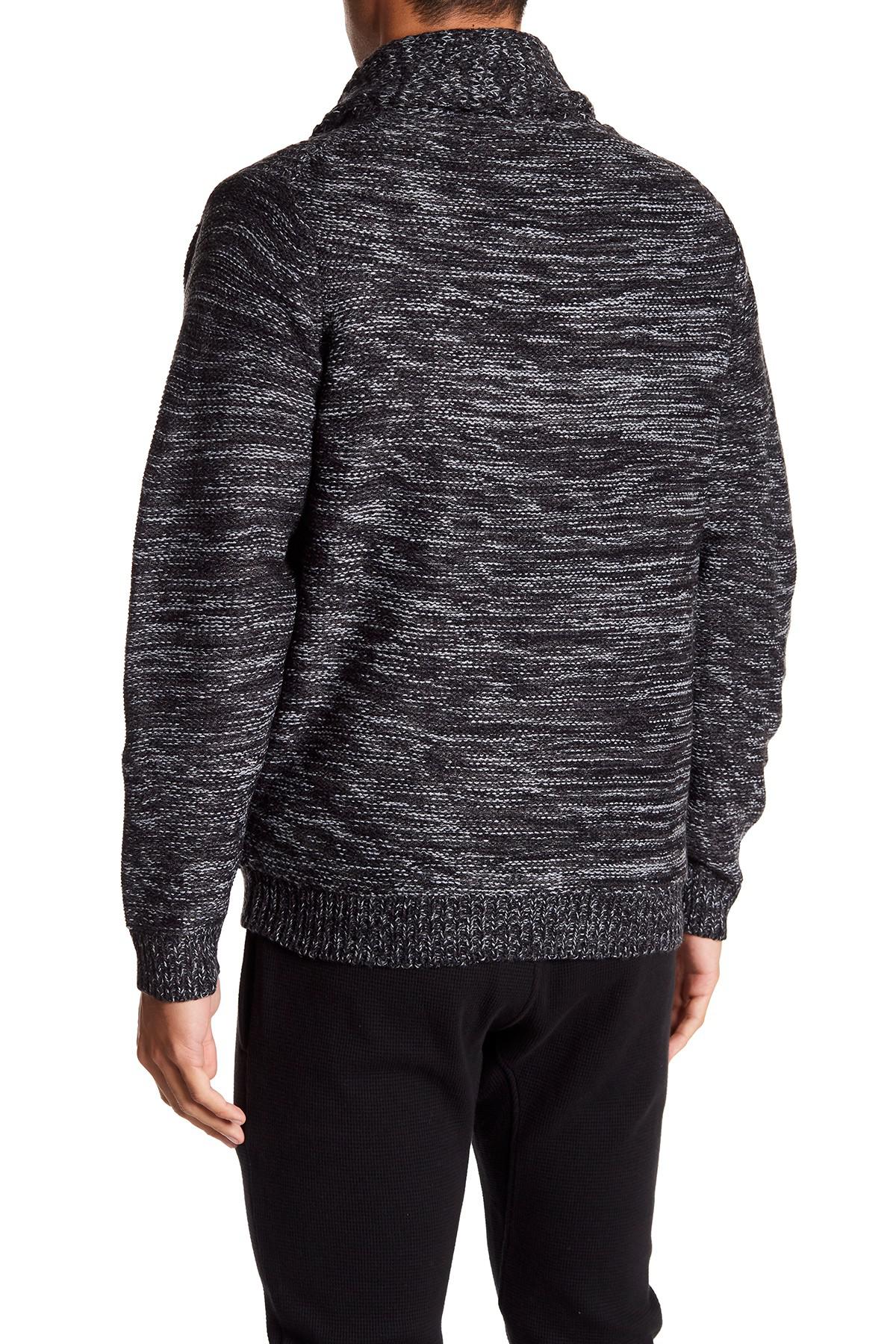 Lyst Weatherproof Heavy Faux Shearling Lined Sweater  in 