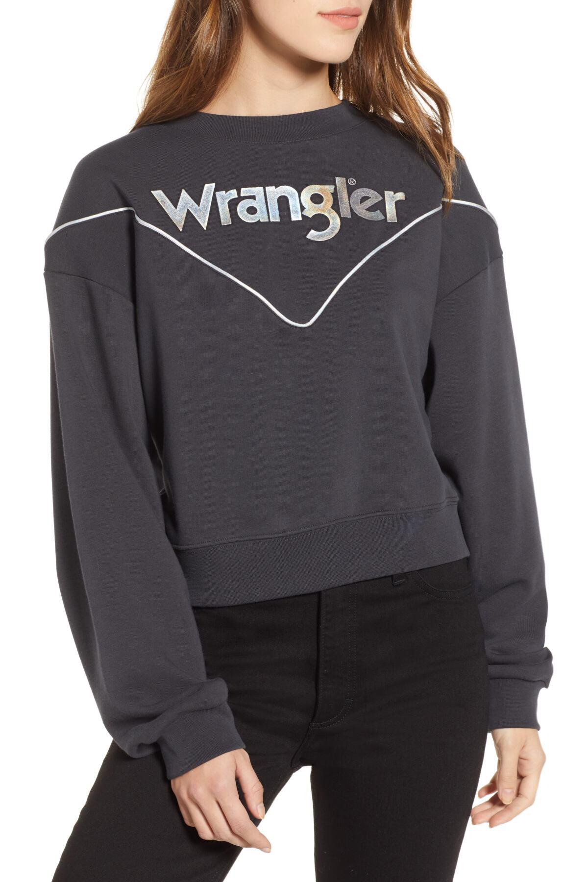 womens wrangler sweatshirt