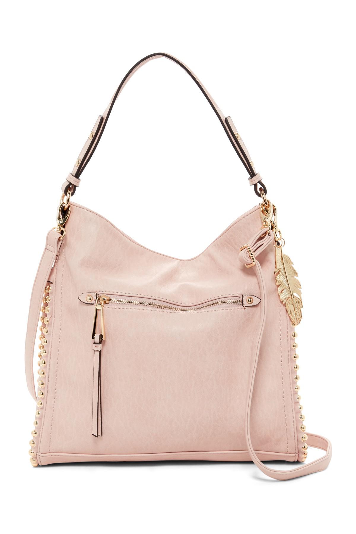 jessica simpson camile studded satchel