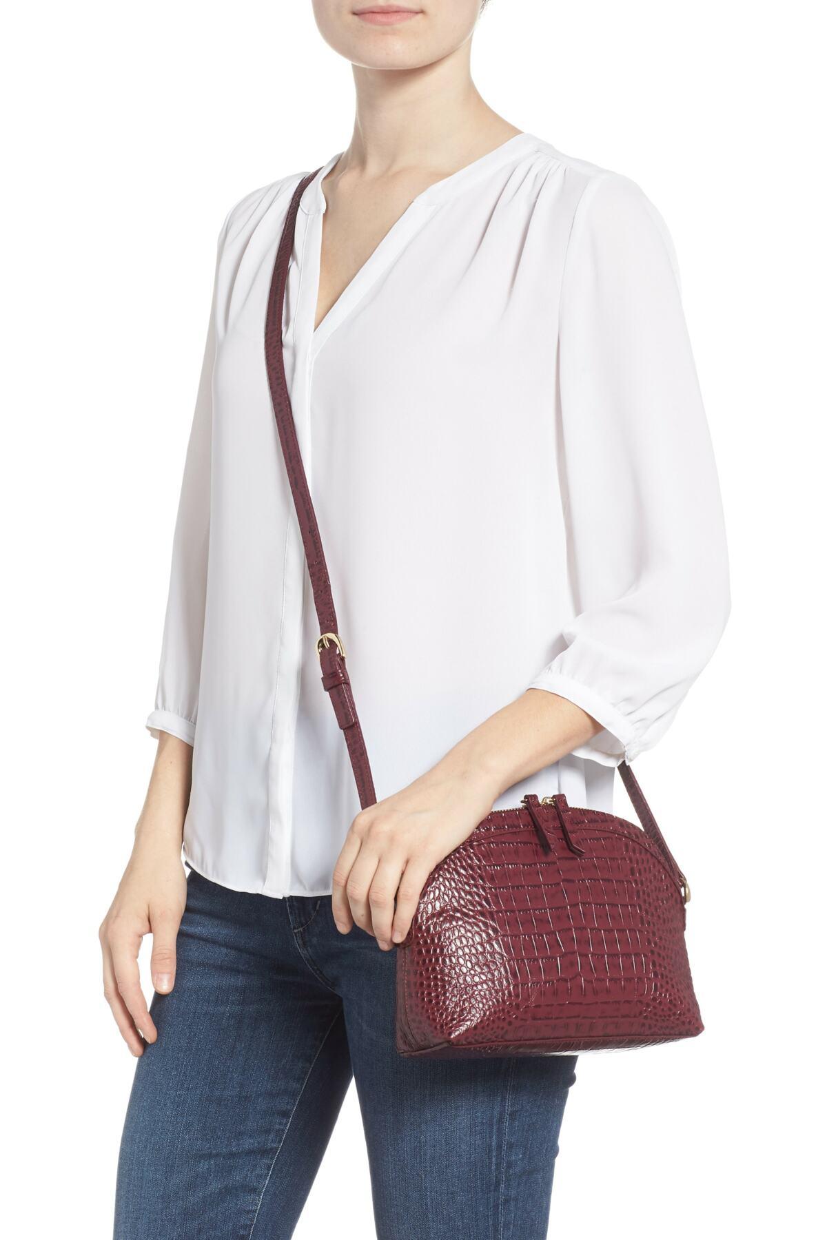 Nordstrom Farah Leather Crossbody Bag