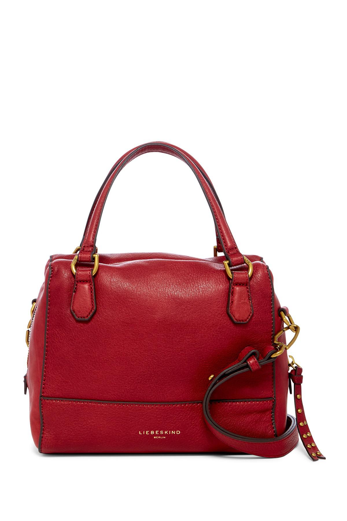 Lyst Liebeskind Berlin Detroit Milano Leather Satchel Liebeskind Berlin