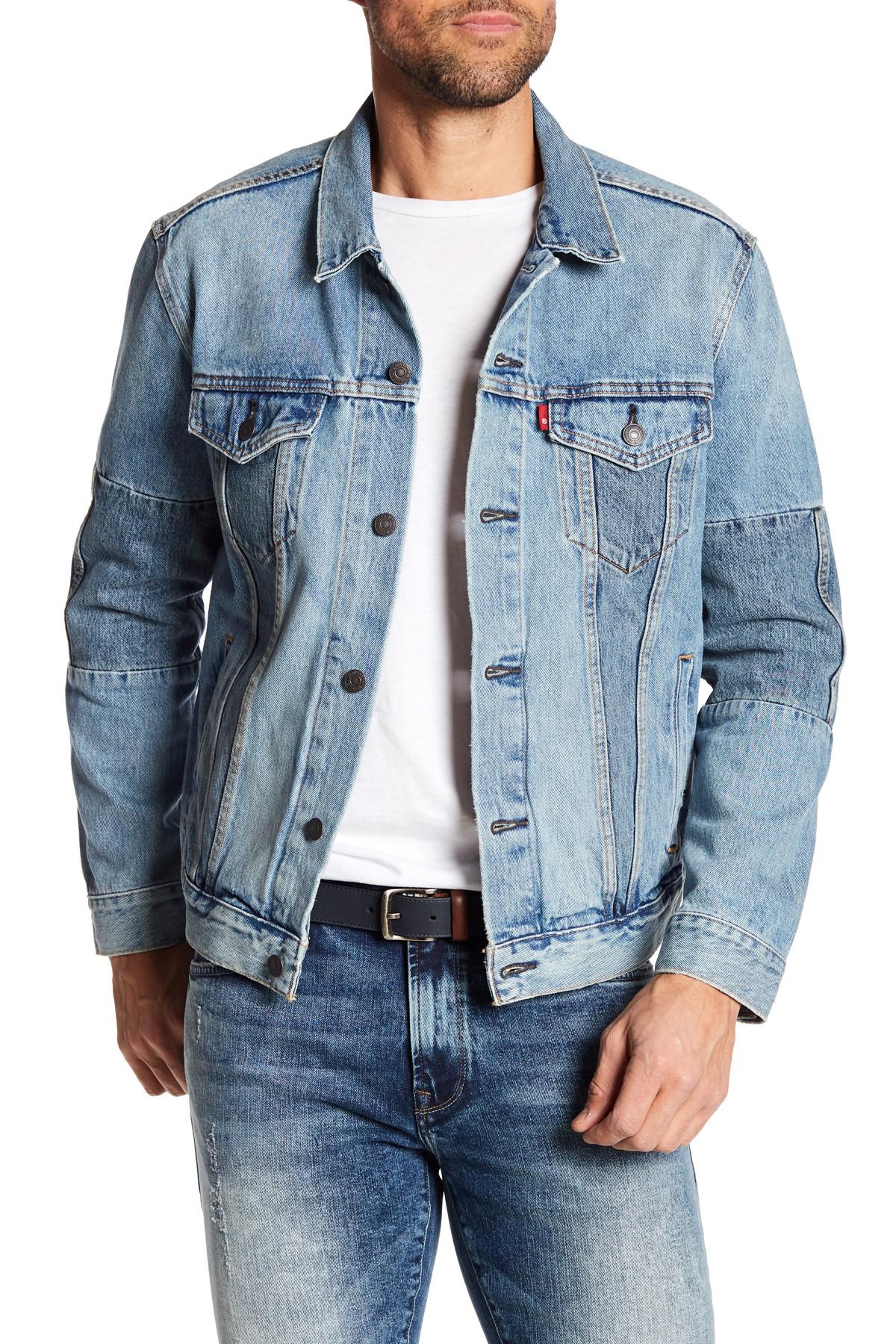Levi's Altered Piece Good Trucker Denim Jacket in Blue for Men - Lyst