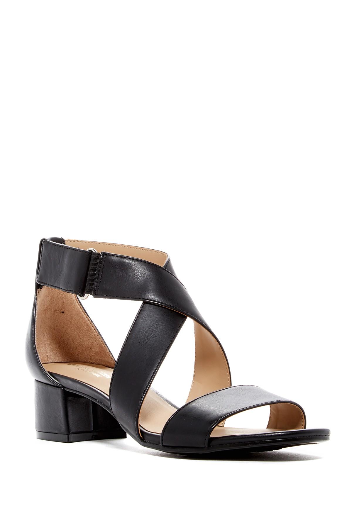 Naturalizer Adele Heeled Sandal - Wide Width Available in Black | Lyst