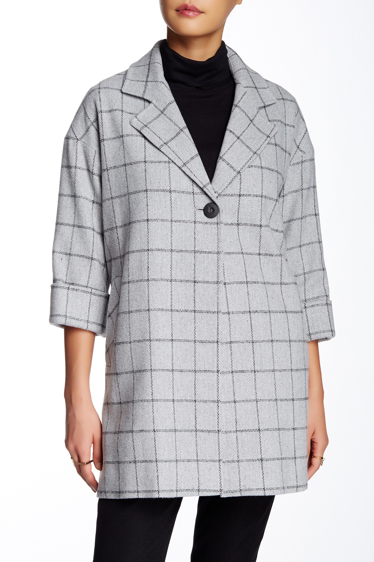 Charles gray london Swing Coat in Gray Lyst