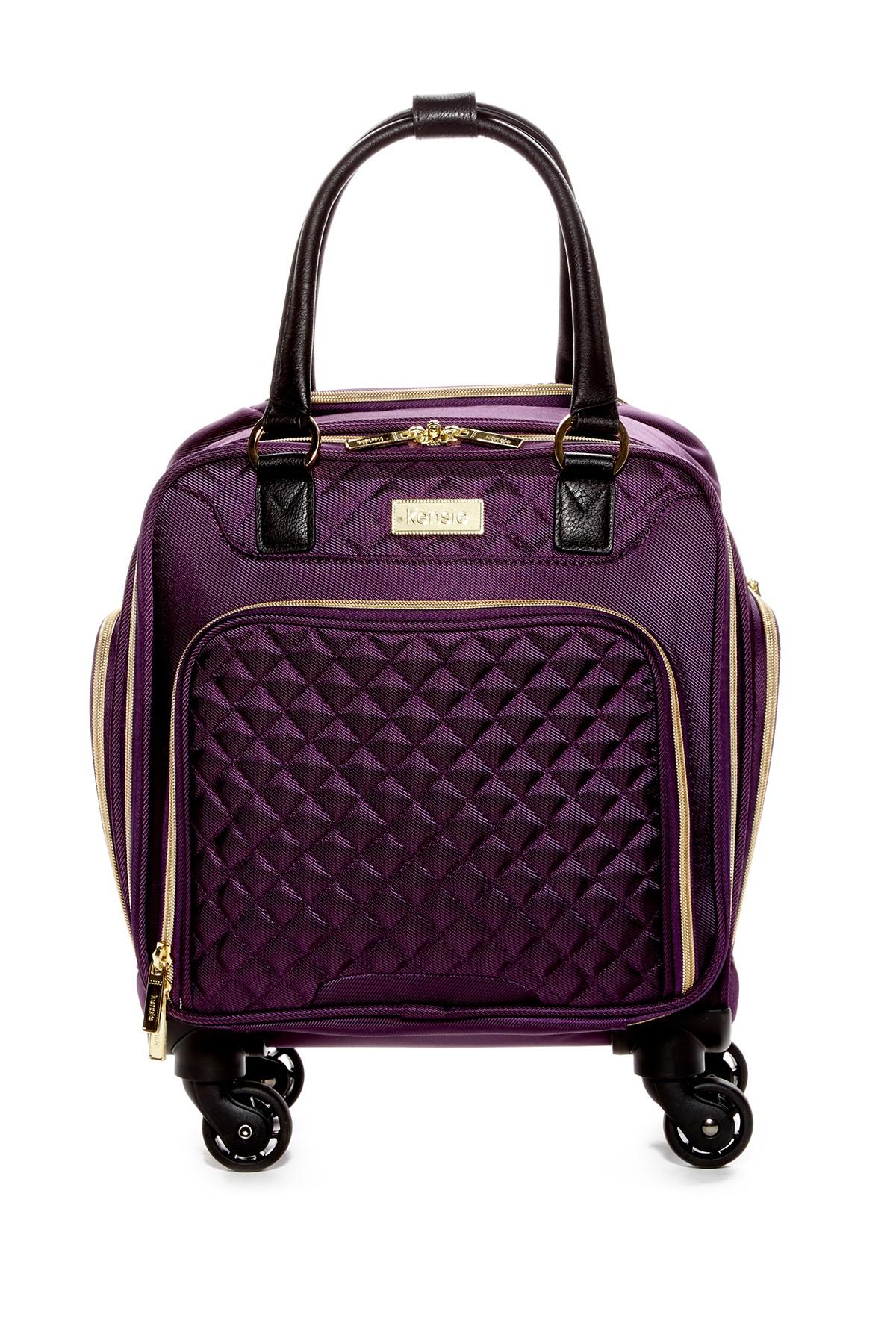 Lyst - Kensie 16&quot; Rolling Under Seat Bag in Purple