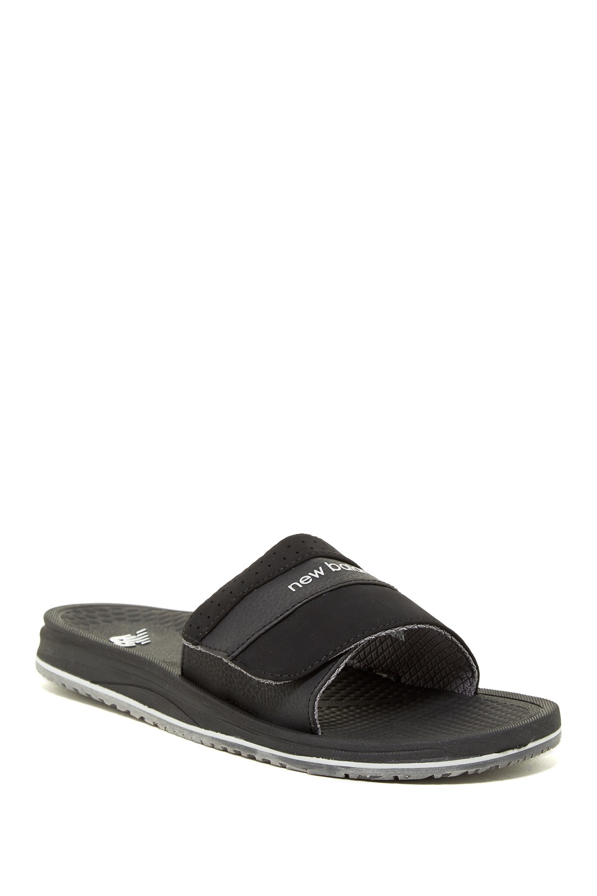 New balance Purealign Slide Sandal - Wide Width Available in Black for ...