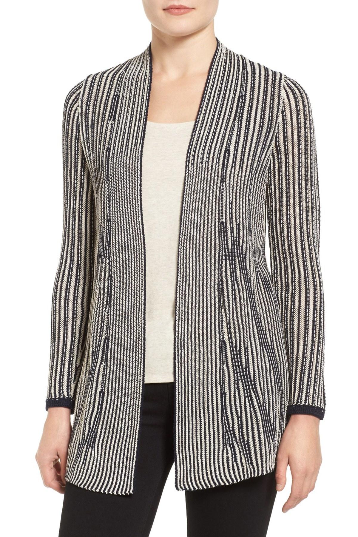 lyst nic zoe digital motif cardigan regular lyst nic zoe digital motif cardigan regular