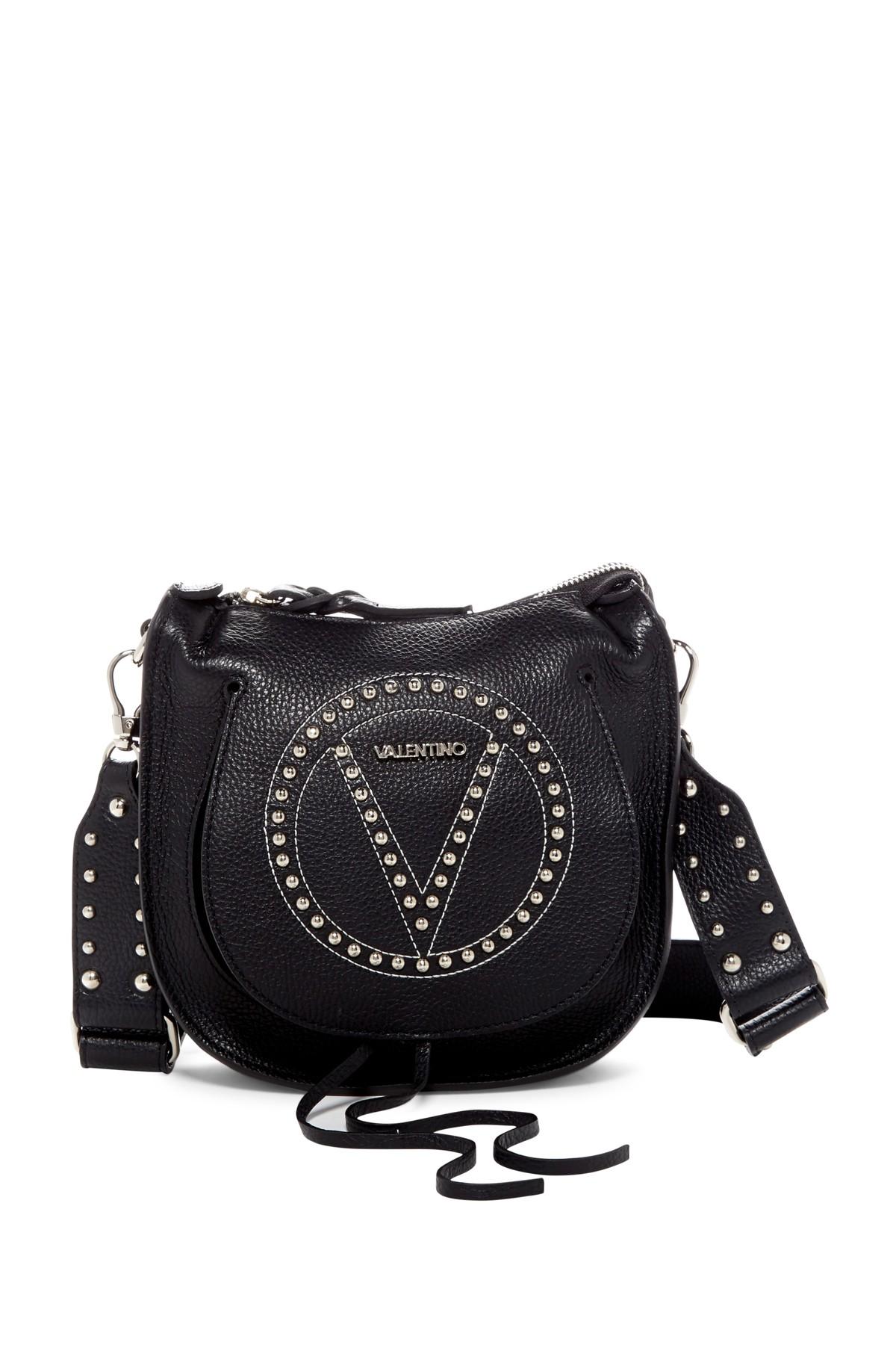 Valentino by mario valentino Sylvie Leather Saddle Bag With Guitar ...