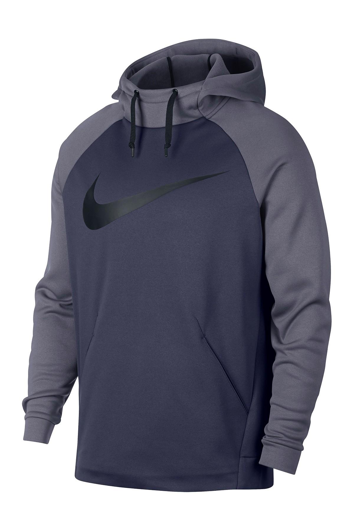 Nike Synthetic Therma Hd Pullover Hoodie in Blue for Men - Save 11% - Lyst