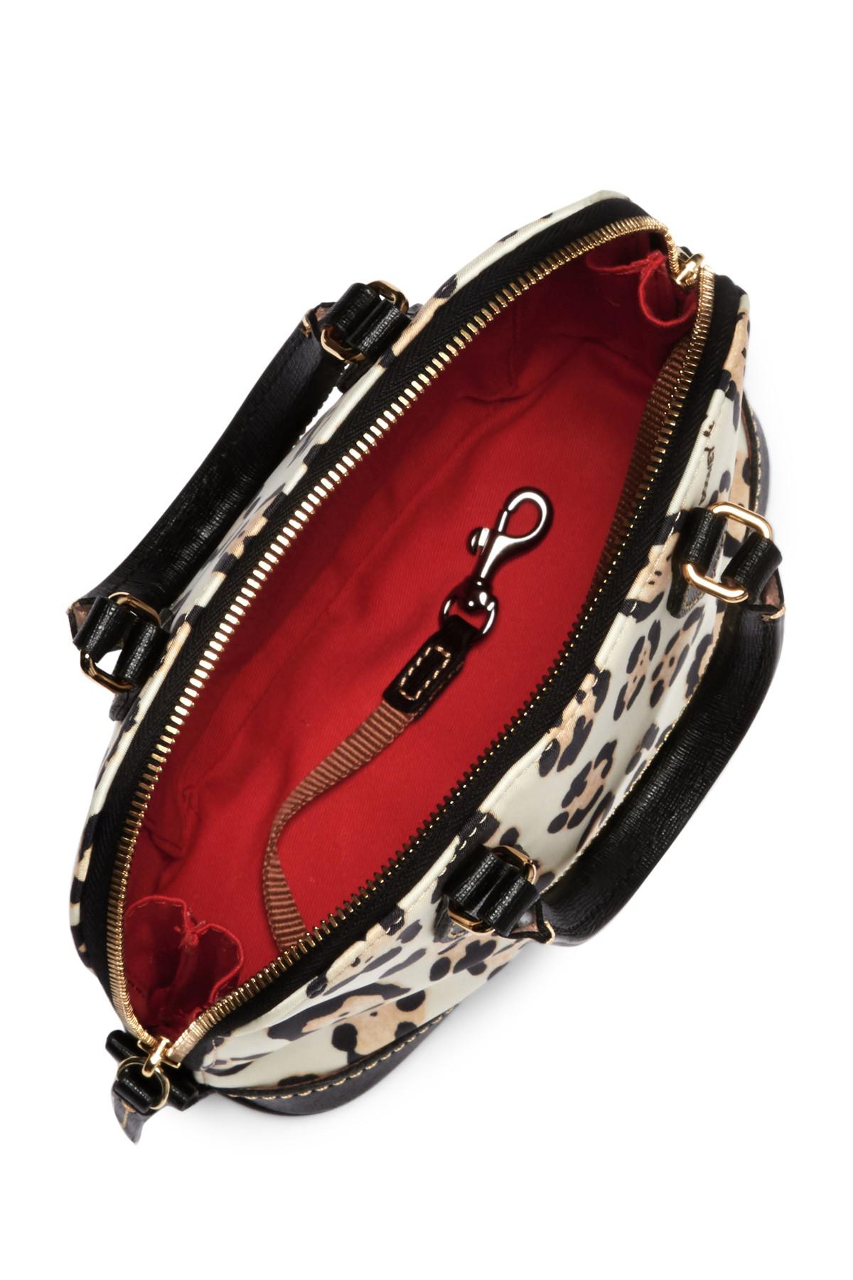 Lyst Dooney Bourke Animal Print Bitsy Bag Gallery