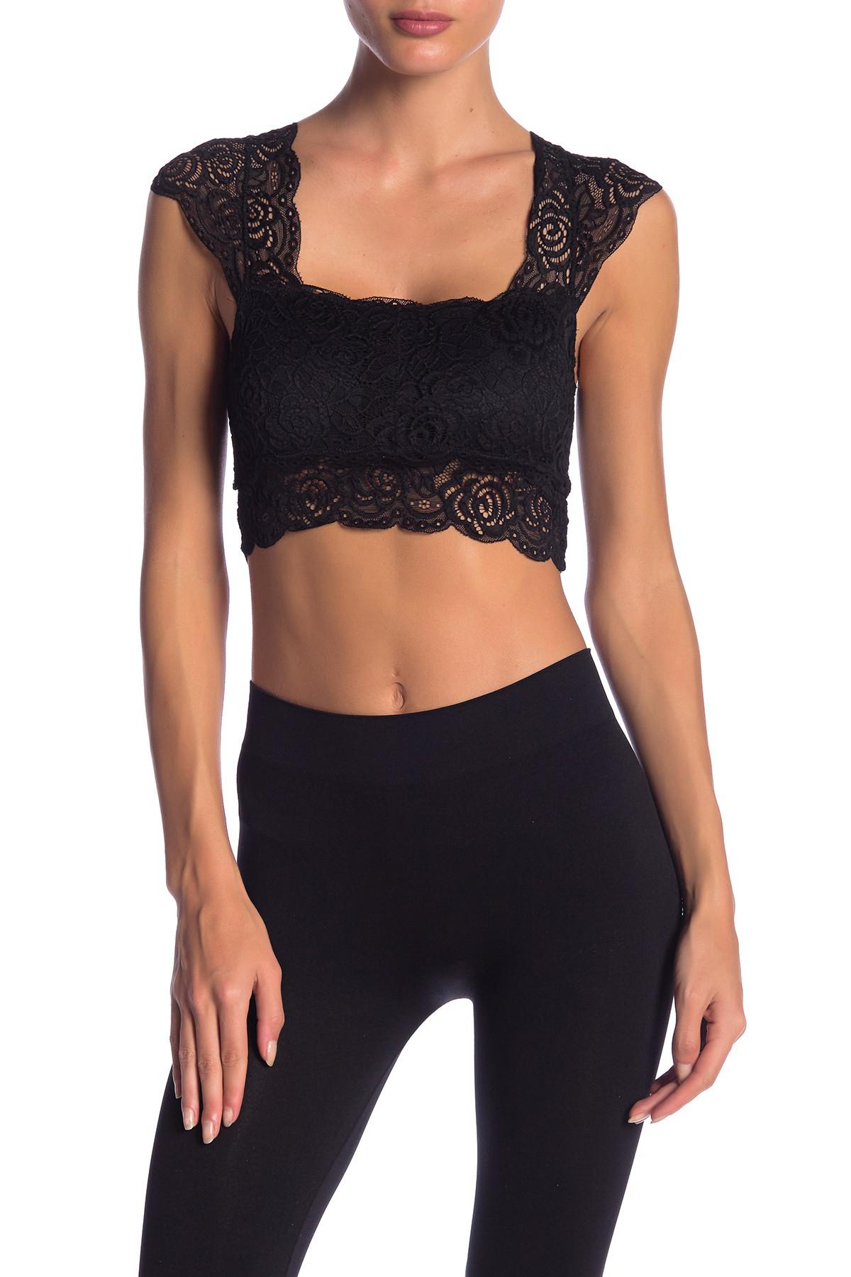 Electric Yoga Lace Bra in Black Lyst