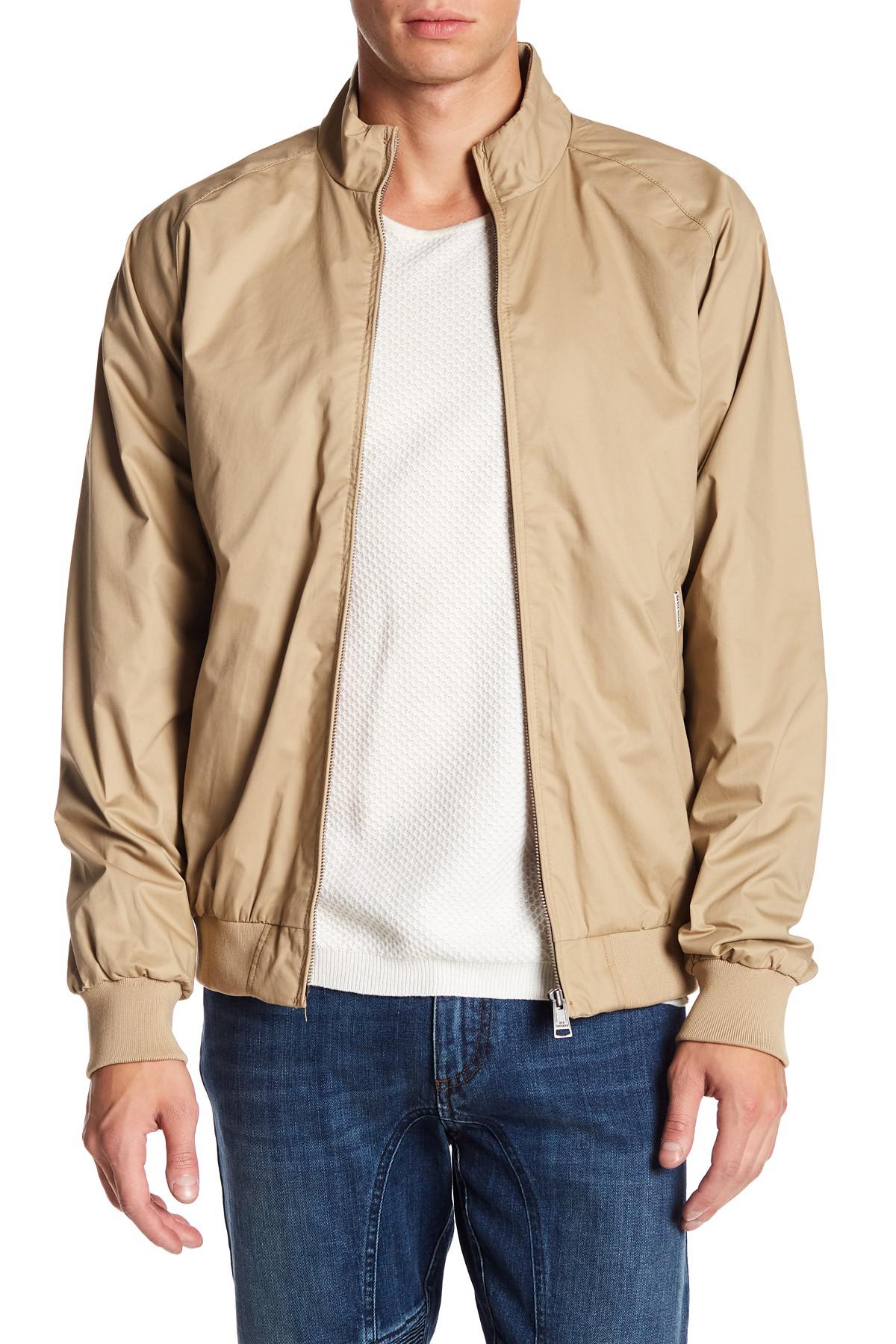 Download Lyst - Ben Sherman Updated Harrington Jacket in Natural ...