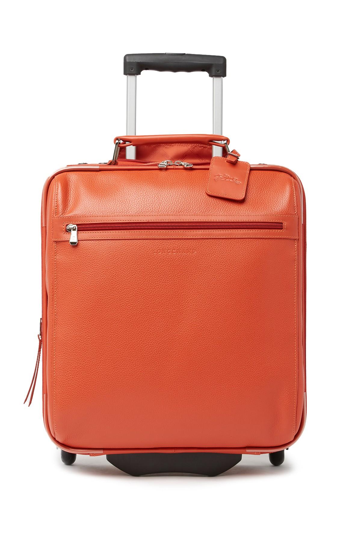 Longchamp Vf Board Trolley Duffle Bag in Orange Lyst