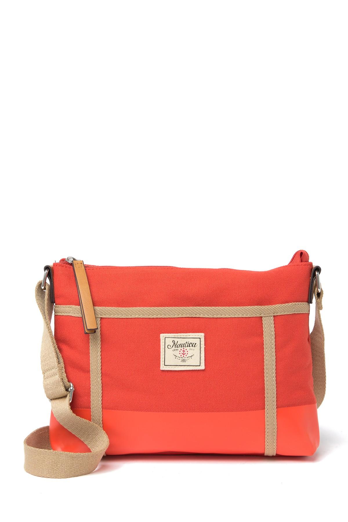 nautica nylon crossbody bag