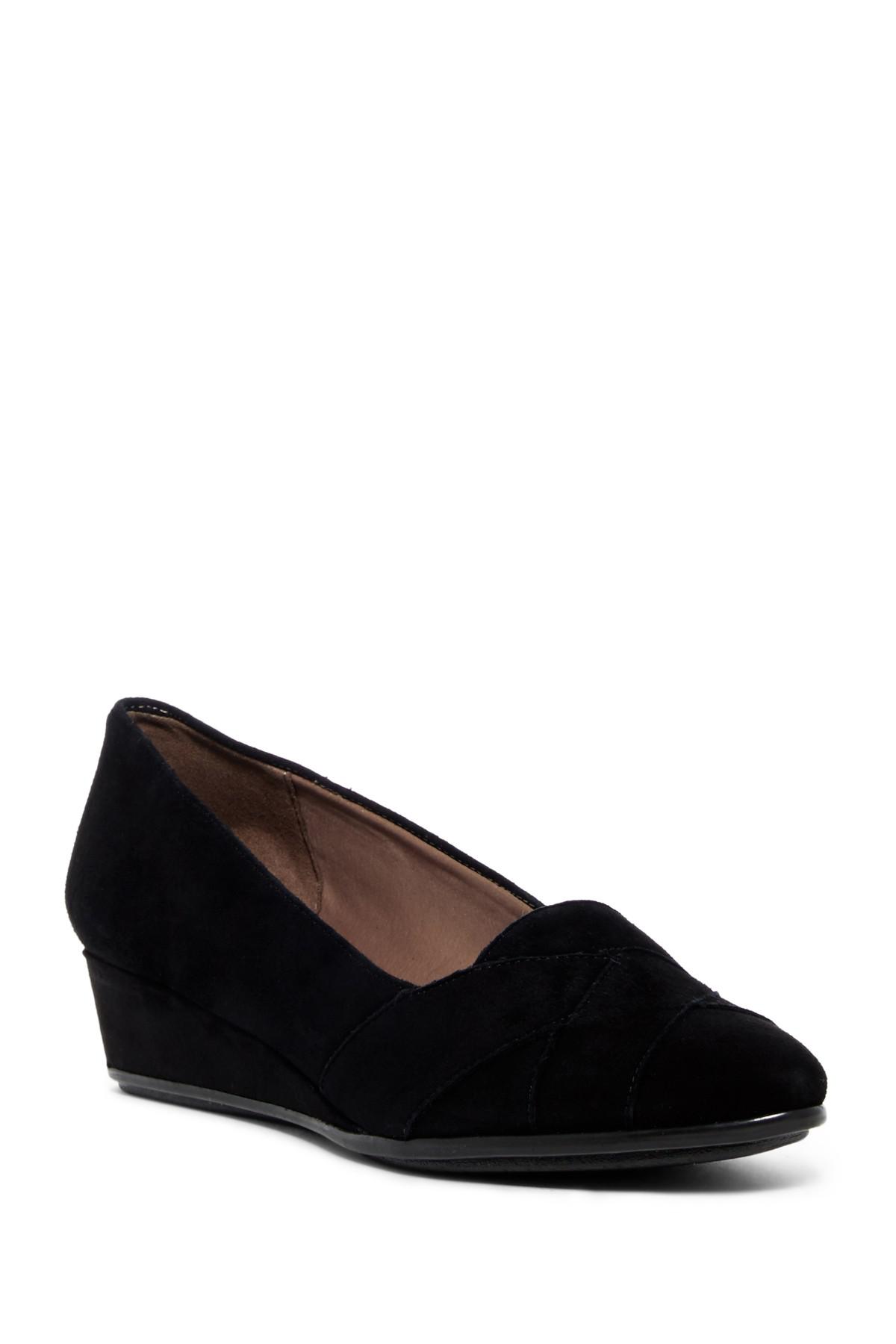 Lyst Easy Spirit Arysta Wedge Pump Multiple Widths Available in Black