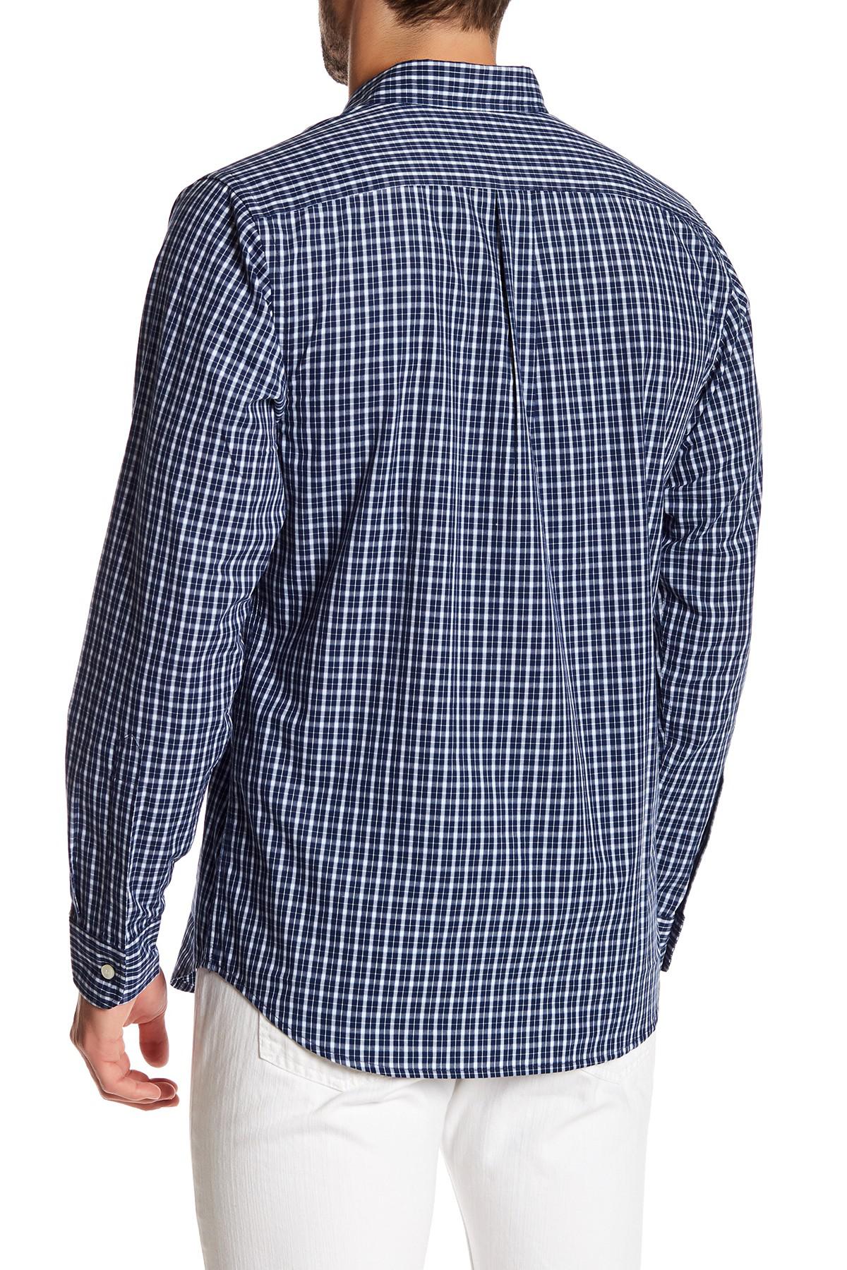 Lyst - Dockers Easy Casual Hamilton Long Sleeve Plaid Shirt in Blue for Men
