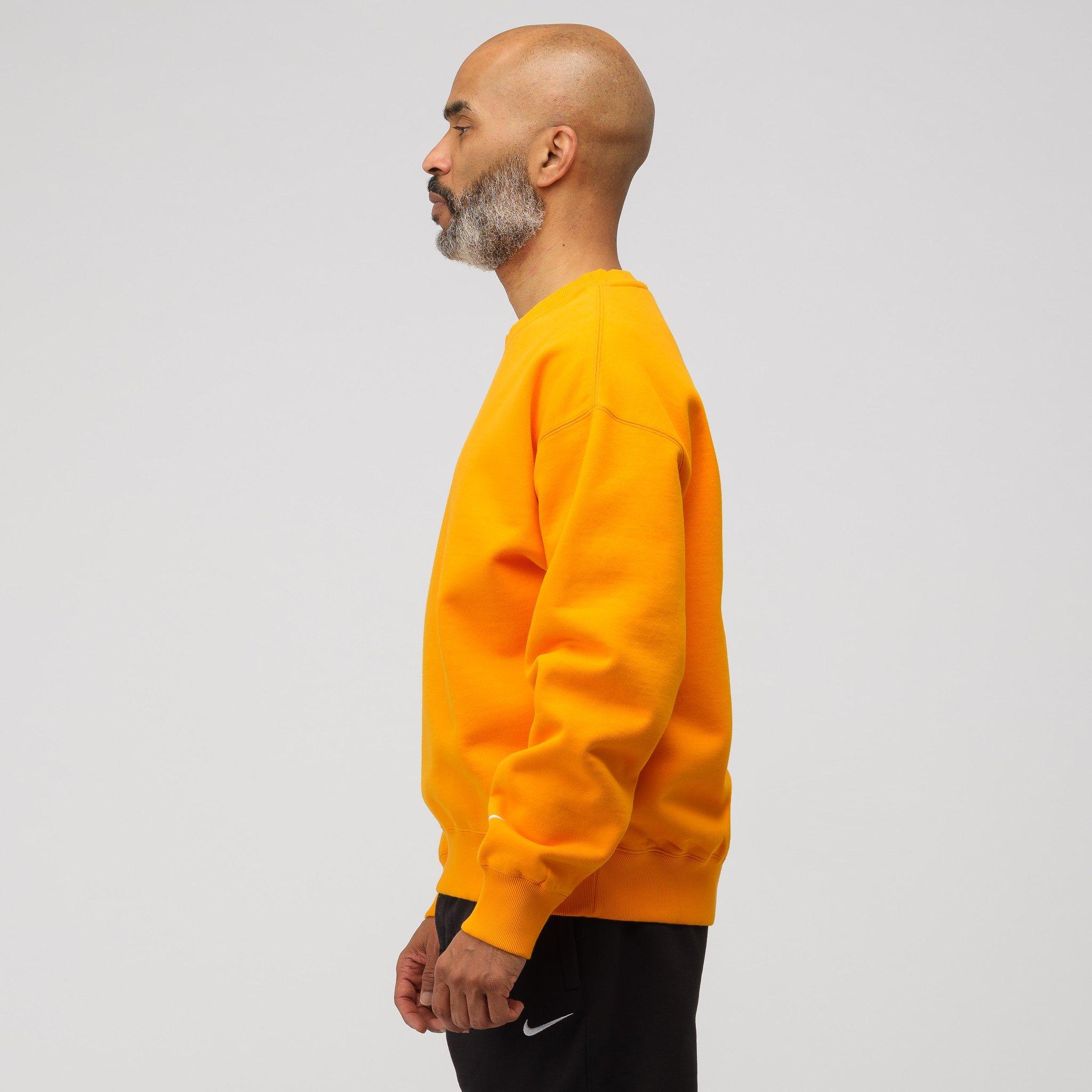 orange nike crewneck sweatshirt