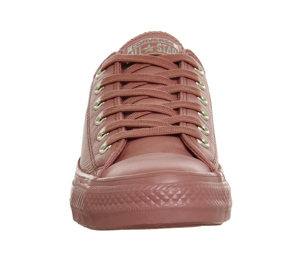 leather converse low tops