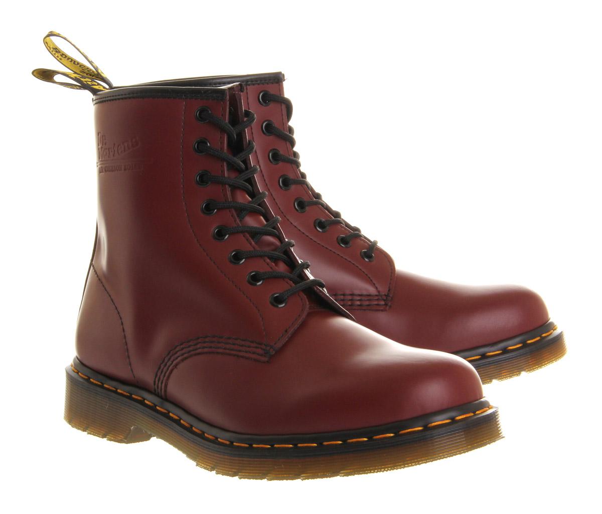 Lyst Dr. Martens 8 Eye Lace Boots in Gray for Men