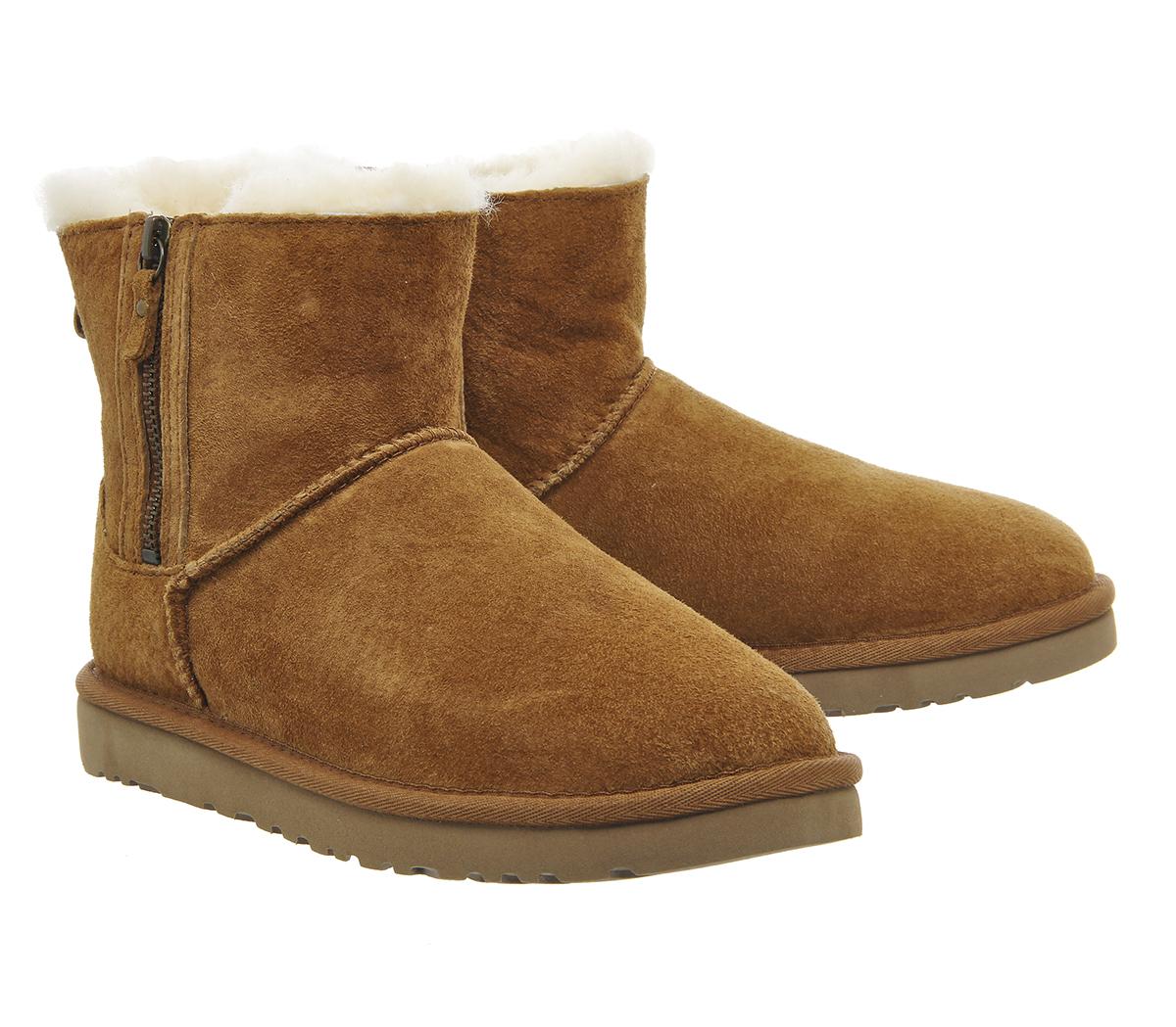 ugg classic mini boots brown