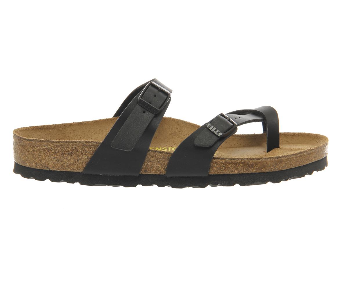 Lyst - Birkenstock Mayari Cross Strap Sandal in Black