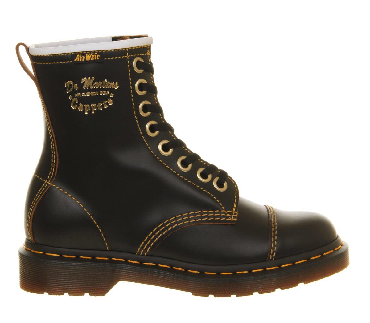 Lyst Dr Martens Capper Boots In Black