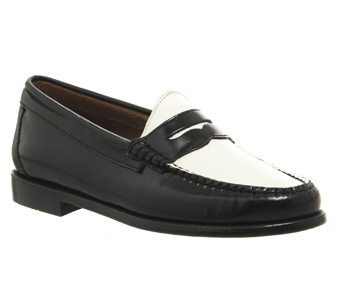 G.H.BASS Penny Loafers in Black - Lyst