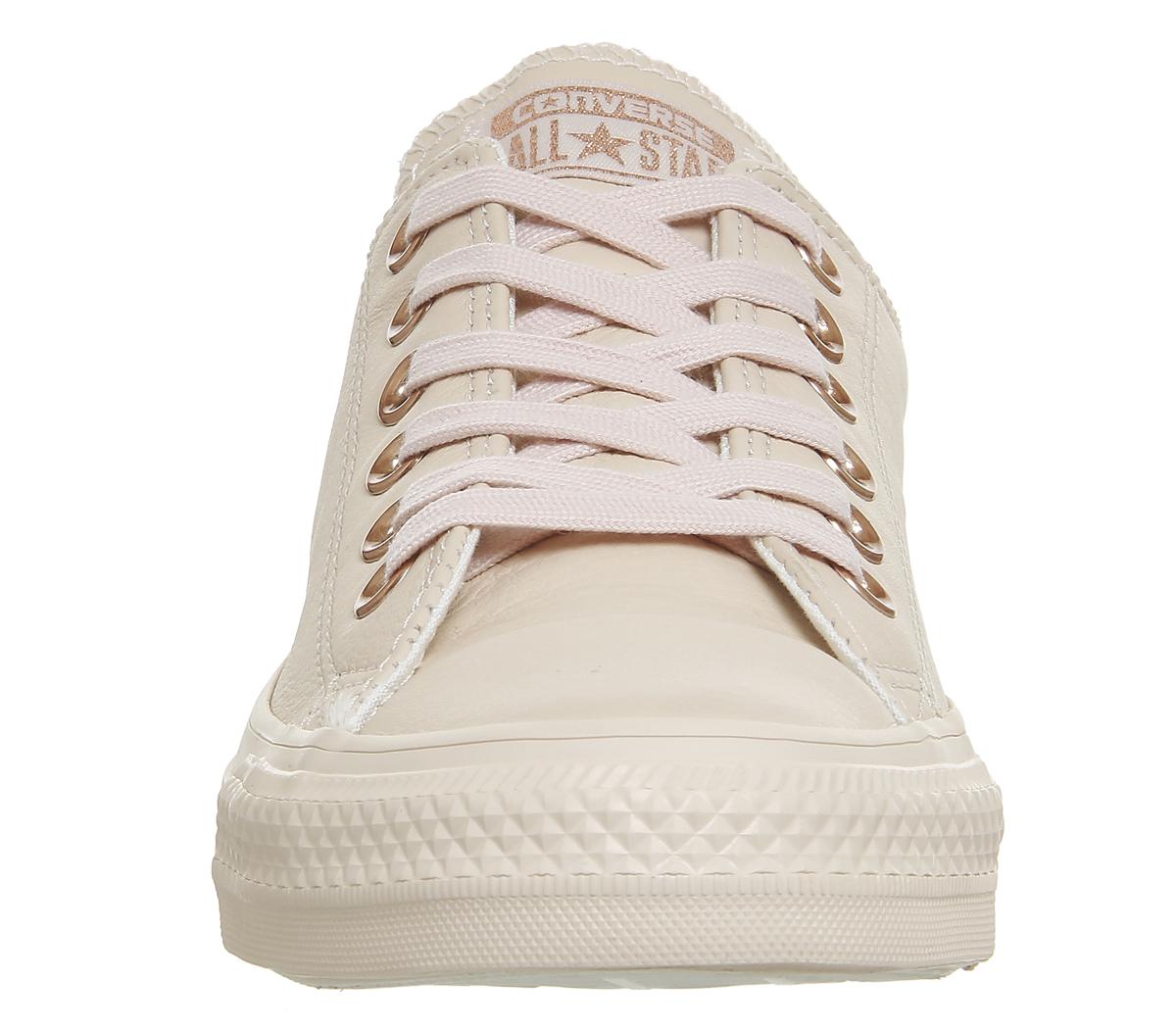 Lyst Converse All Star Low Leather In Natural For Men Gallery