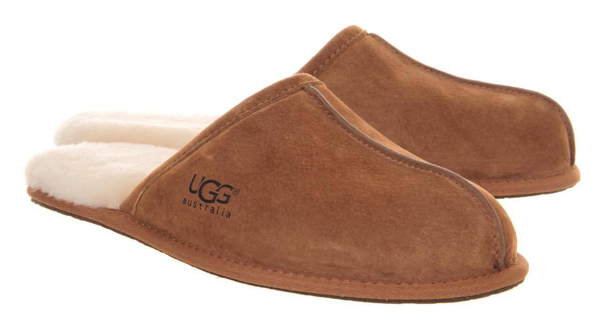 Lyst Ugg Scuff Slippers In Brown For Men Gallery