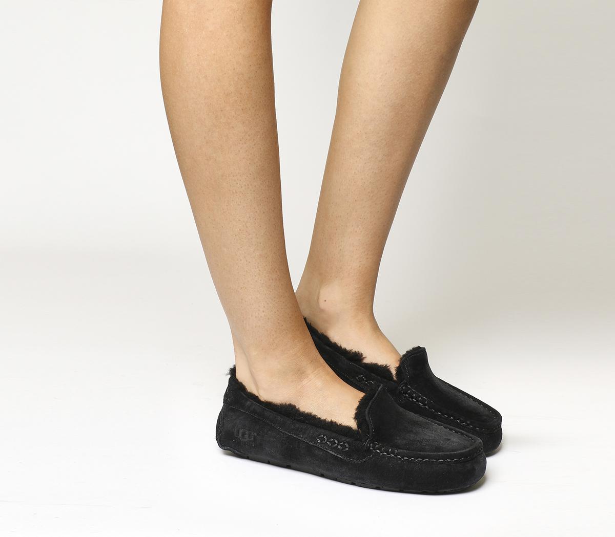 Ugg Ansley Slippers In Black Lyst Gallery