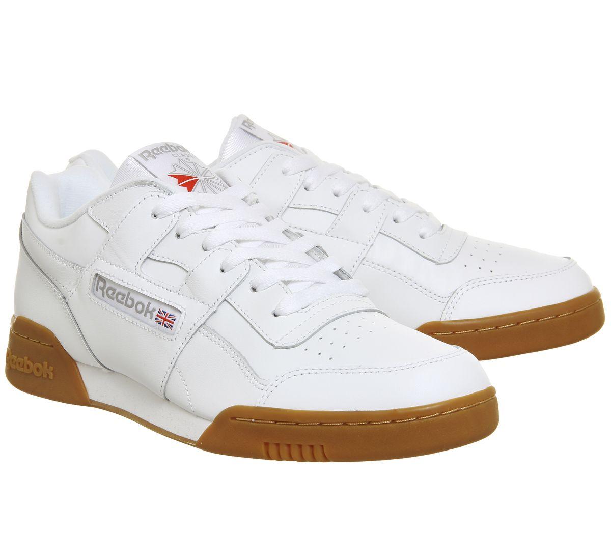 reebok workout trainers white