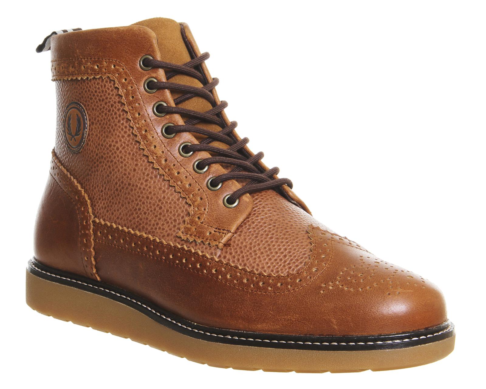 fred perry suede boots mens