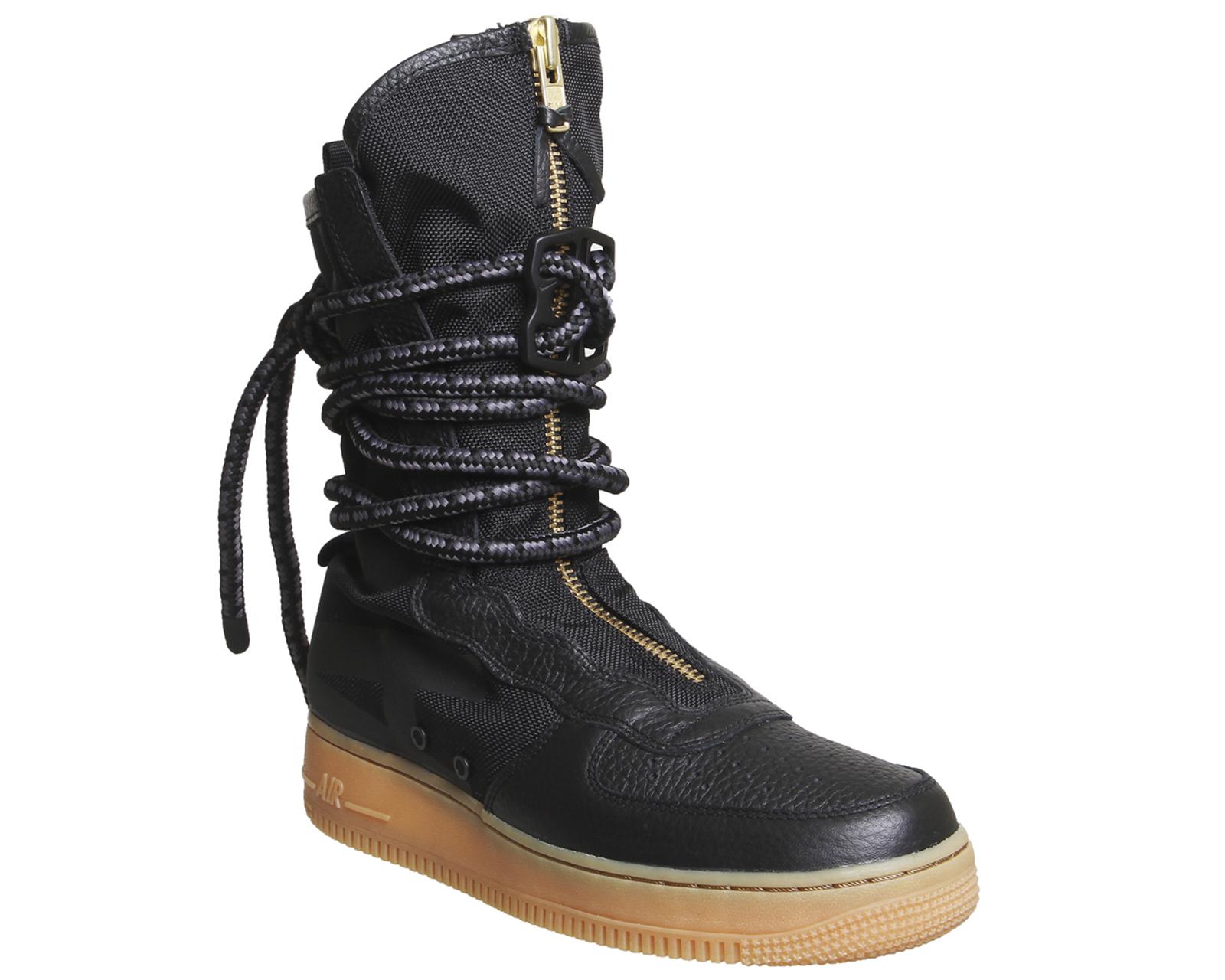 Lyst - Nike Sf Af Hi Boots in Black