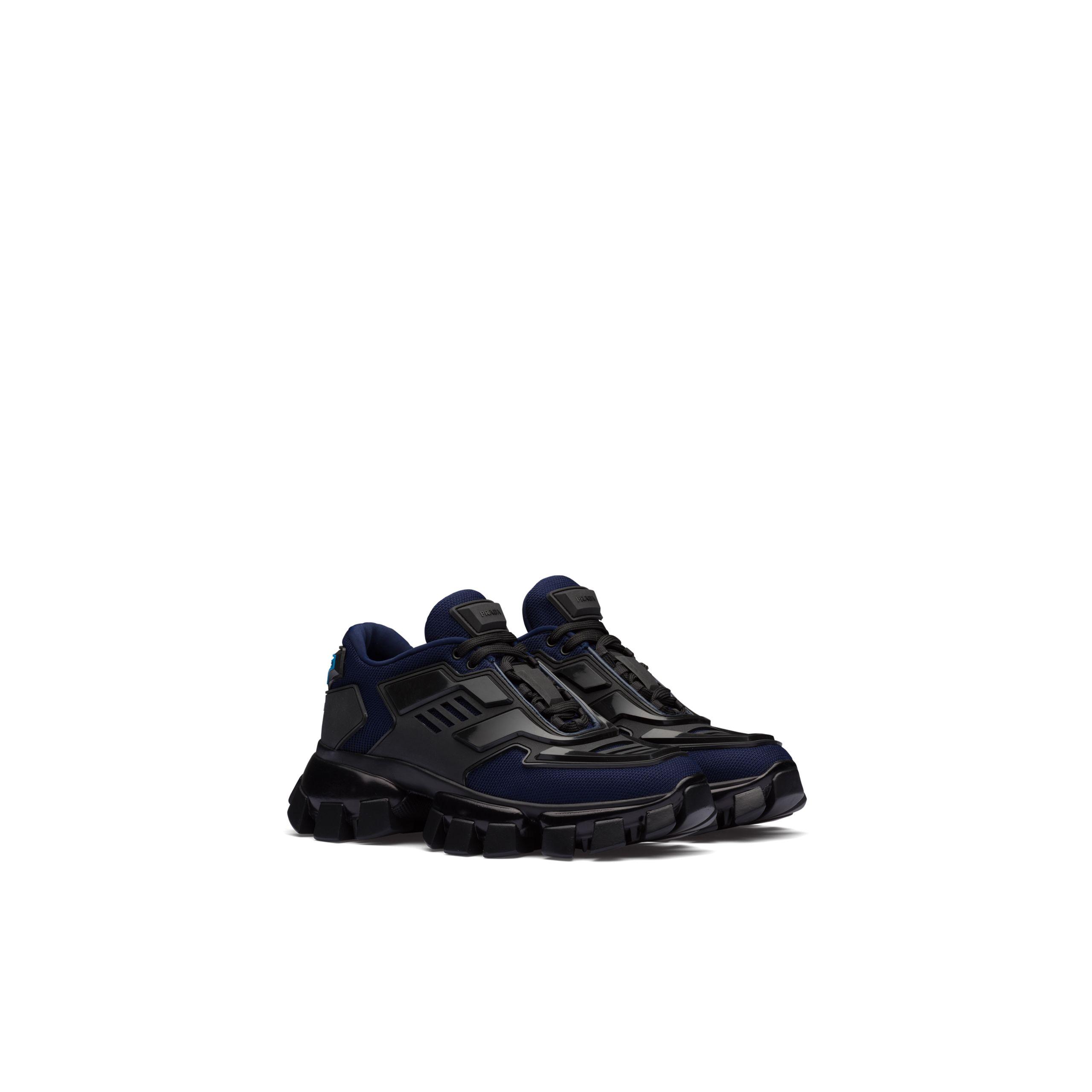 Prada Rubber Cloudbust Thunder Sneakers in Blue - Lyst