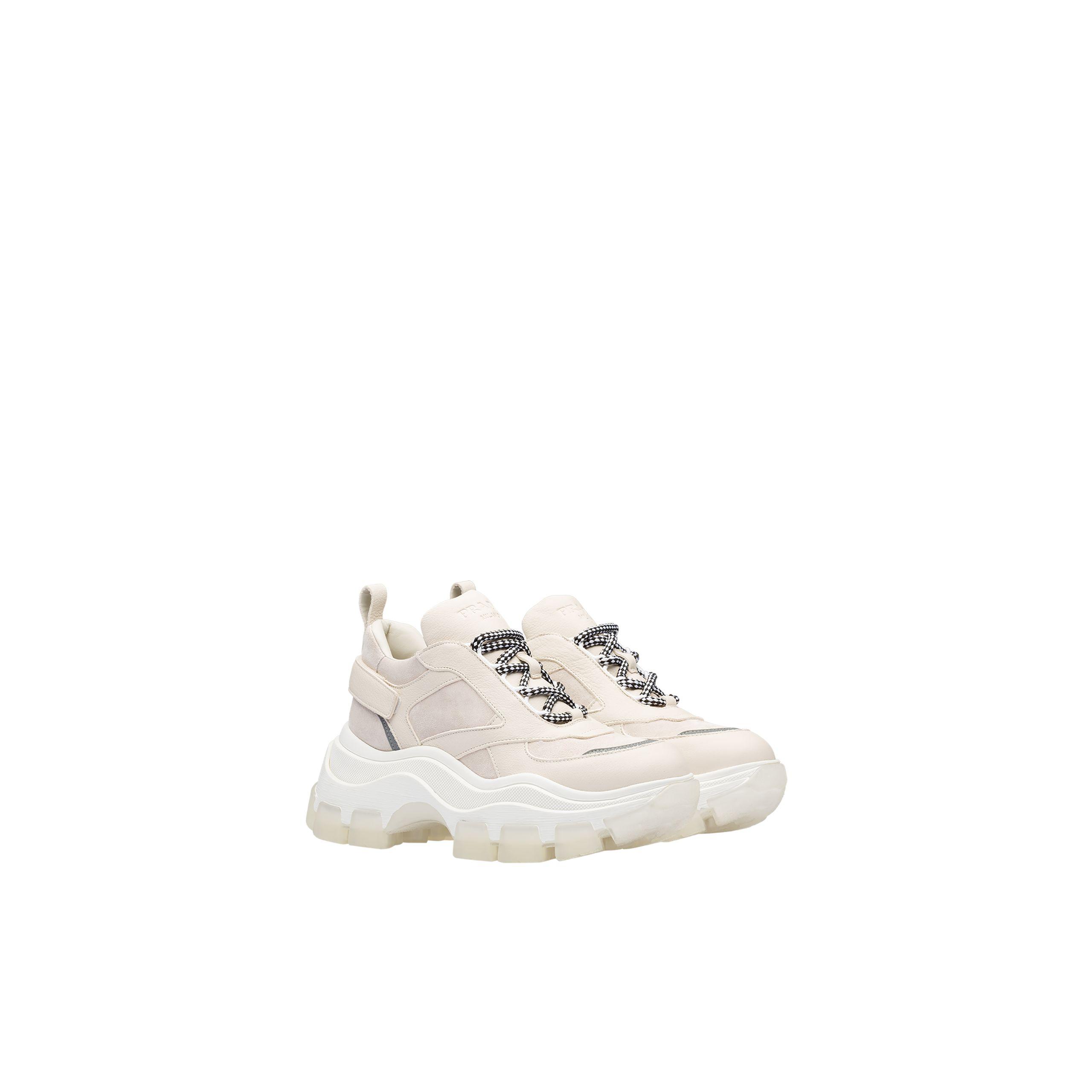 prada block low top sneakers