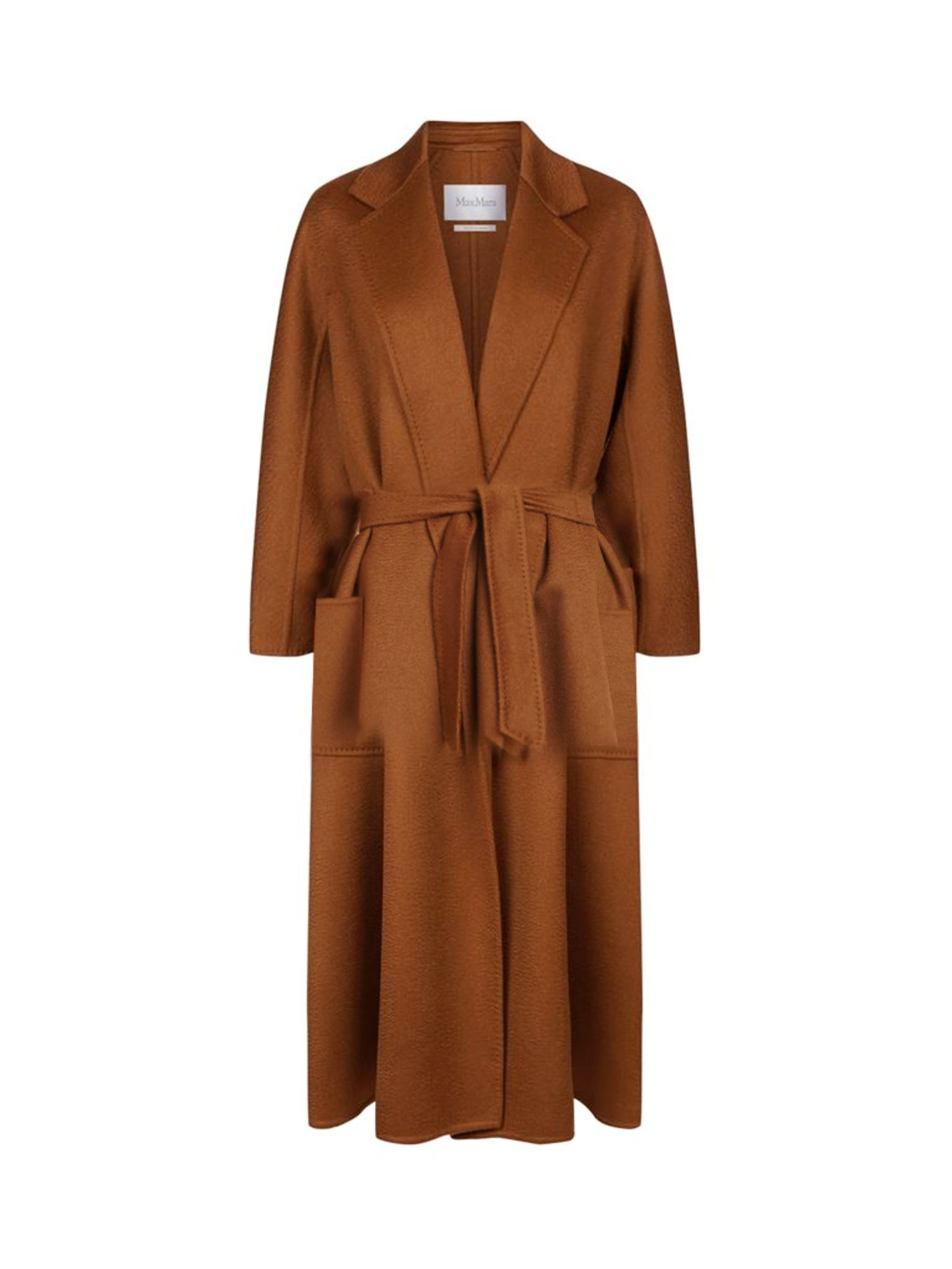 Max mara Labbro Cashmere Coat in Brown | Lyst