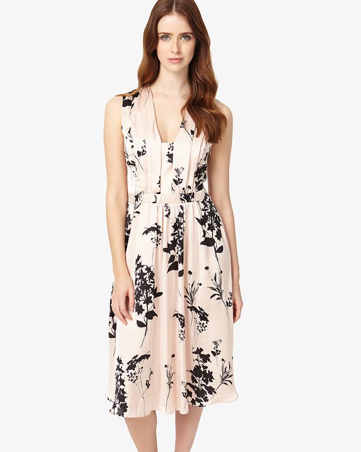 Phase Eight Tatiana Printed Dress, Black/Cameo | Dresses online ... Phase Eight Tatiana Printed Dress, Black/Cameo | Dresses online ...