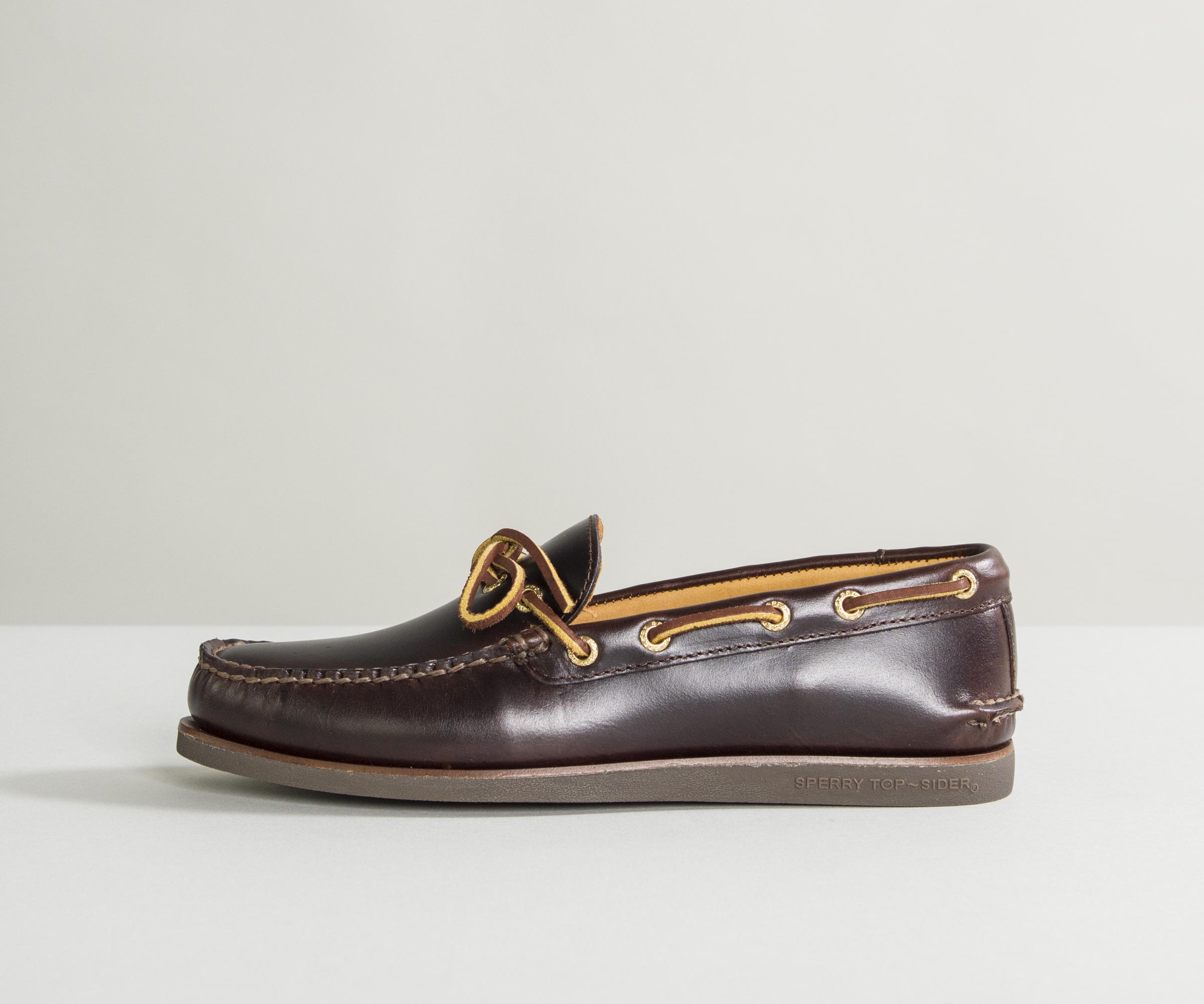 Lyst - Sperry Top-Sider 'top-sider' Gold Cup Luxury Deck Shoes Amaretto ...