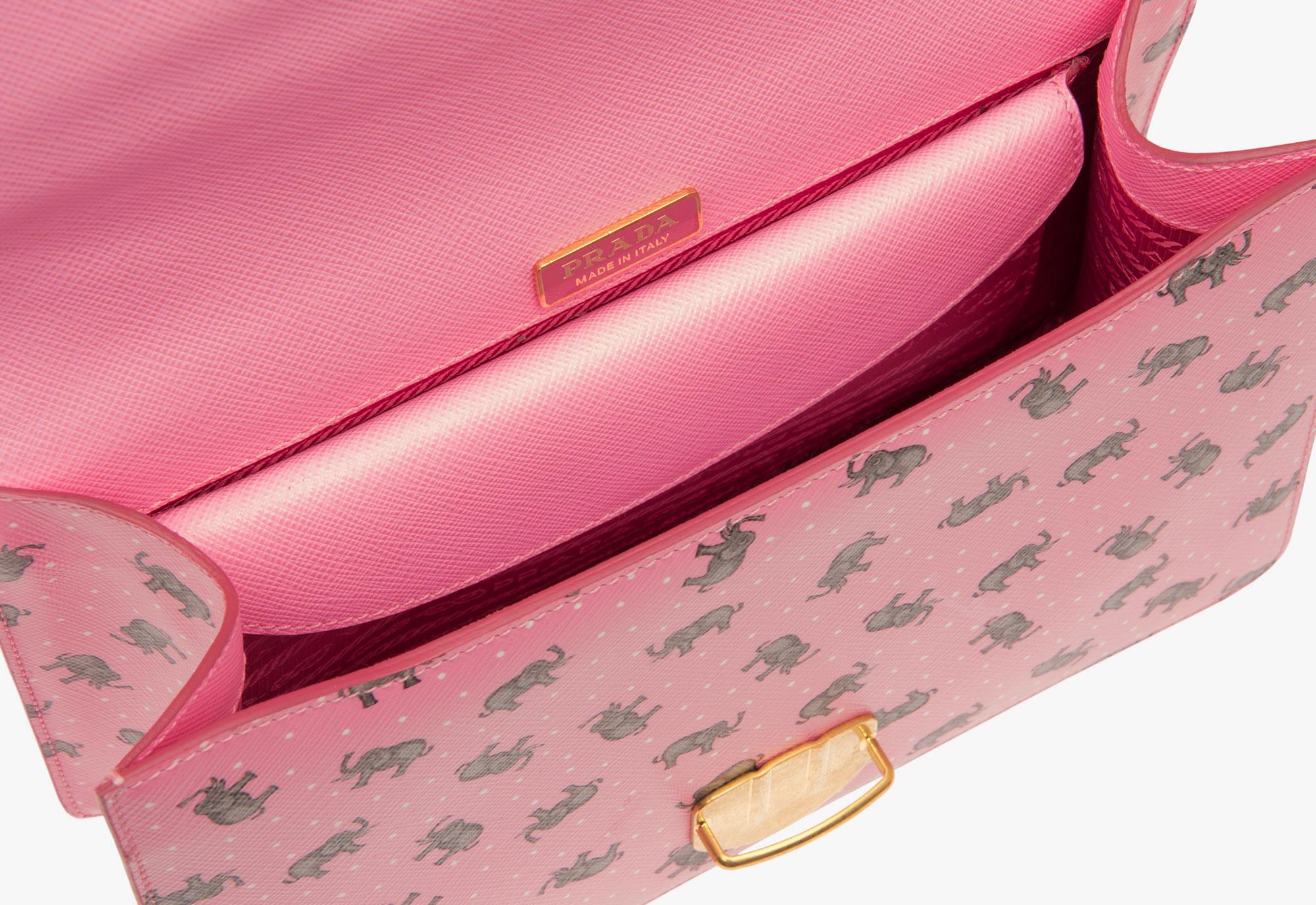 pink elephant bag