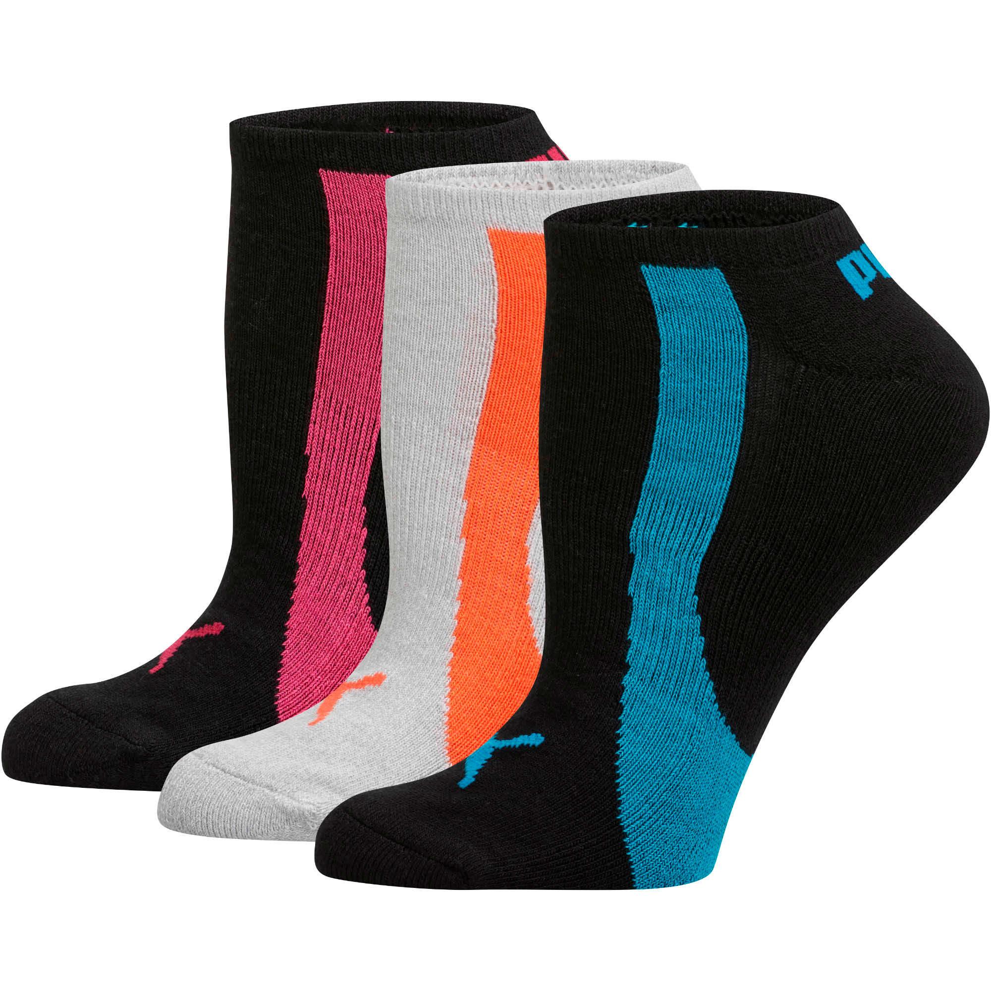 PUMA Synthetic Women's No Show Socks [3 Pack] Lyst