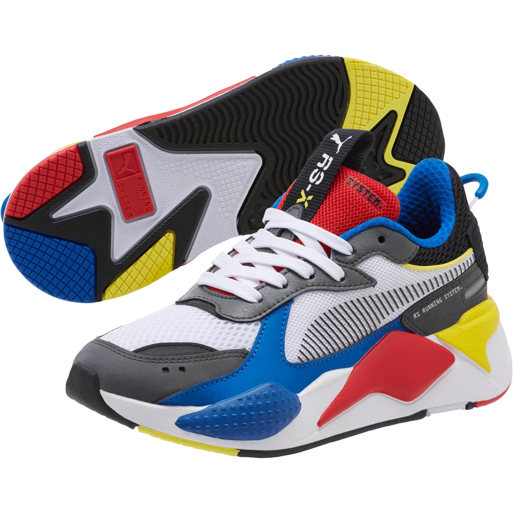 PUMA Leather Rs-x Toys Sneakers Jr in 02 (Blue) - Lyst