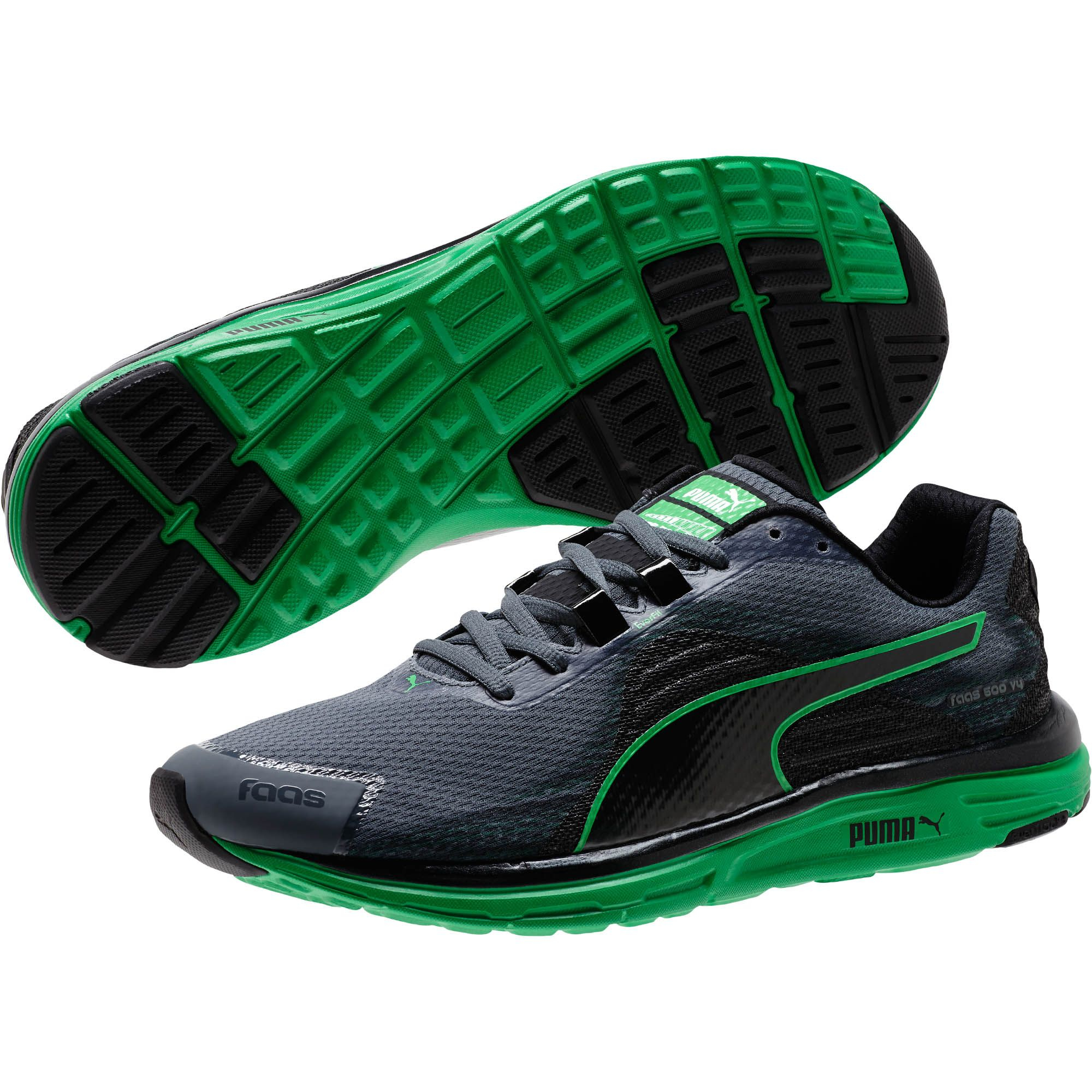 Lyst - Puma Faas 500 V4 Men's Running Shoes in Green for Men