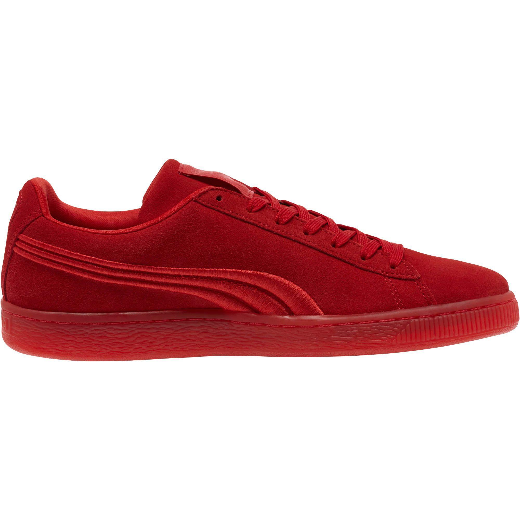 Lyst - Puma Suede Classic Badge Iced Men's Sneakers in Red for Men
